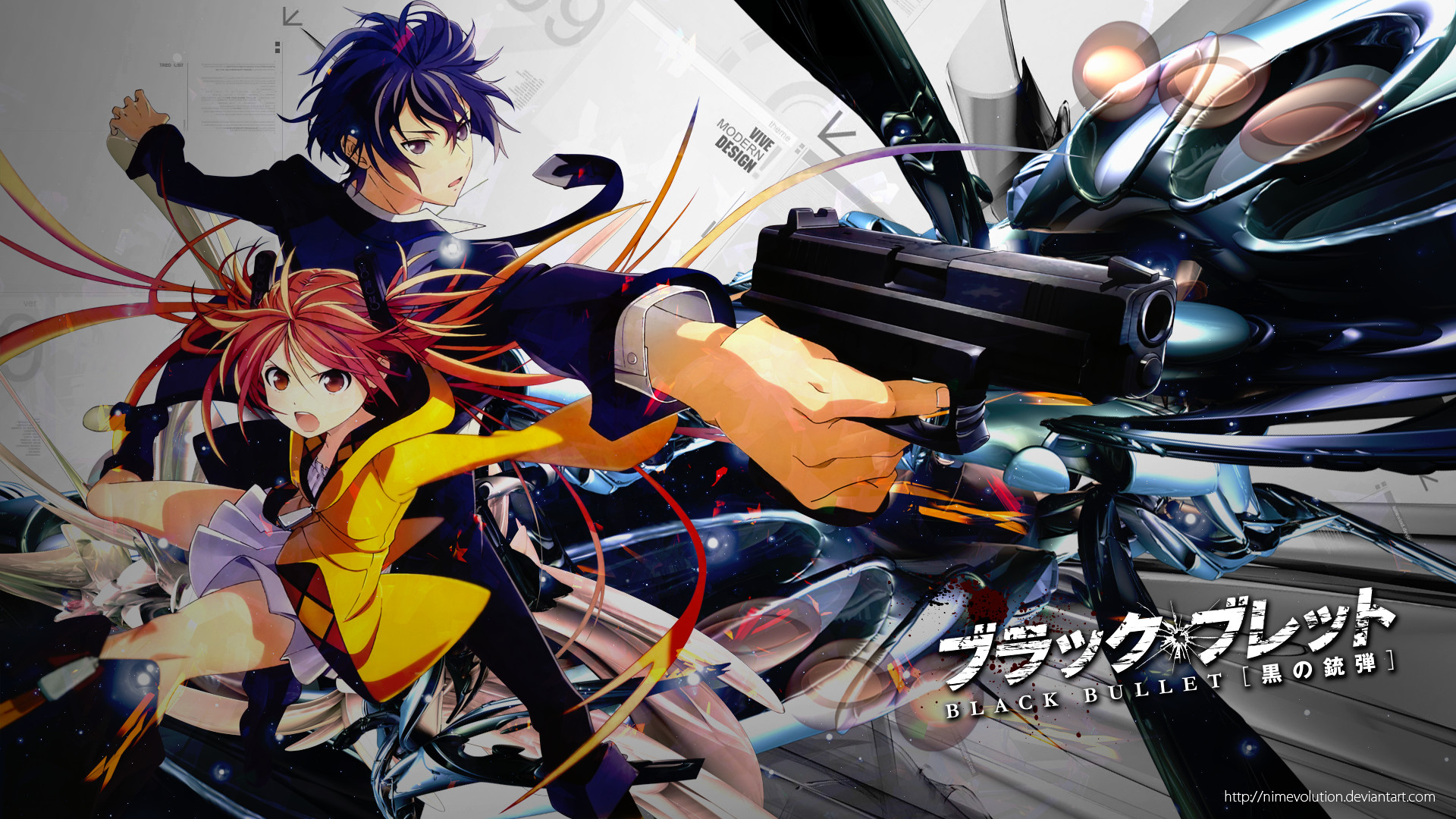 Download Black Bullet Anime Poster