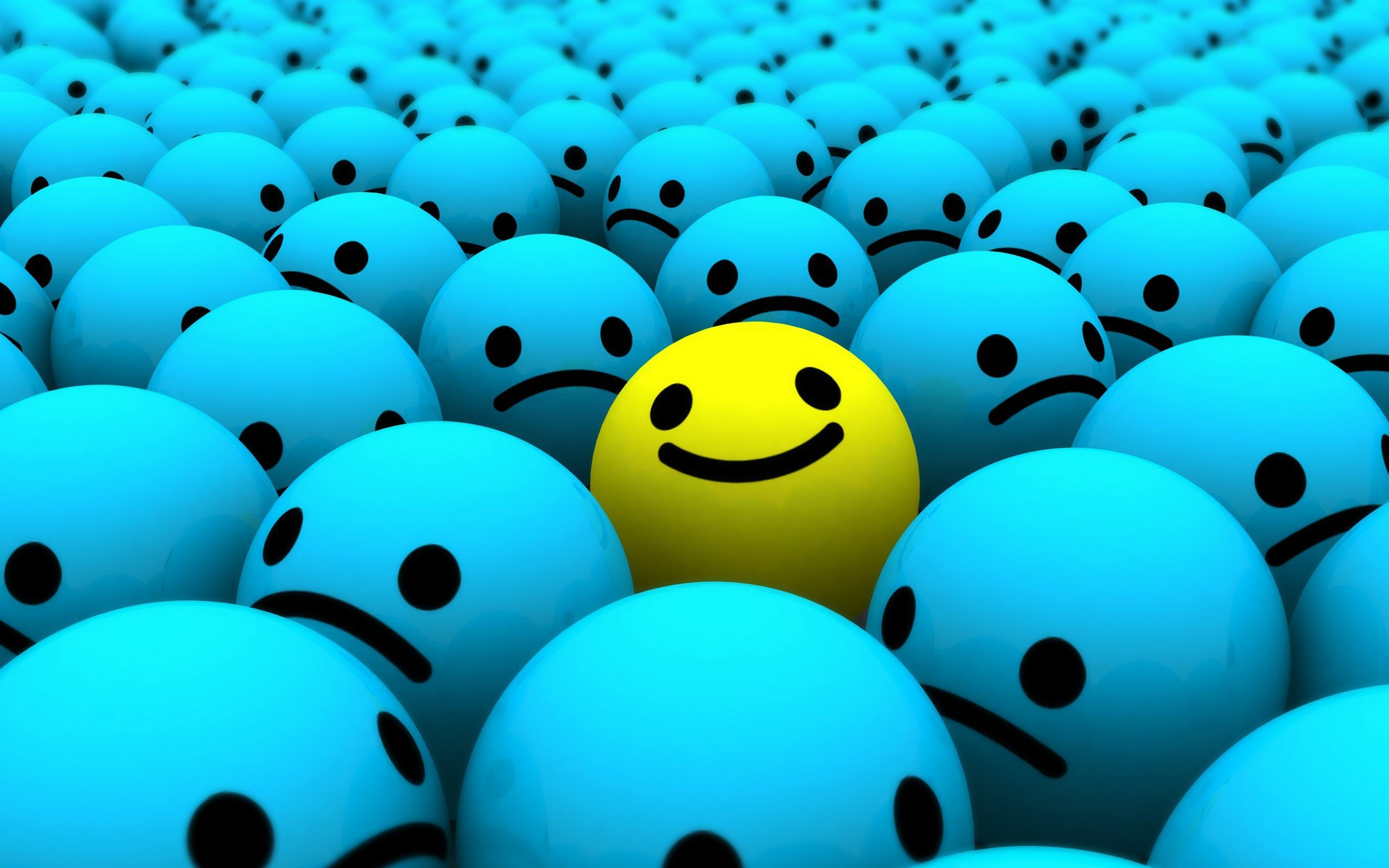 2560x1600 Free 3d smilies hd wallpapers download