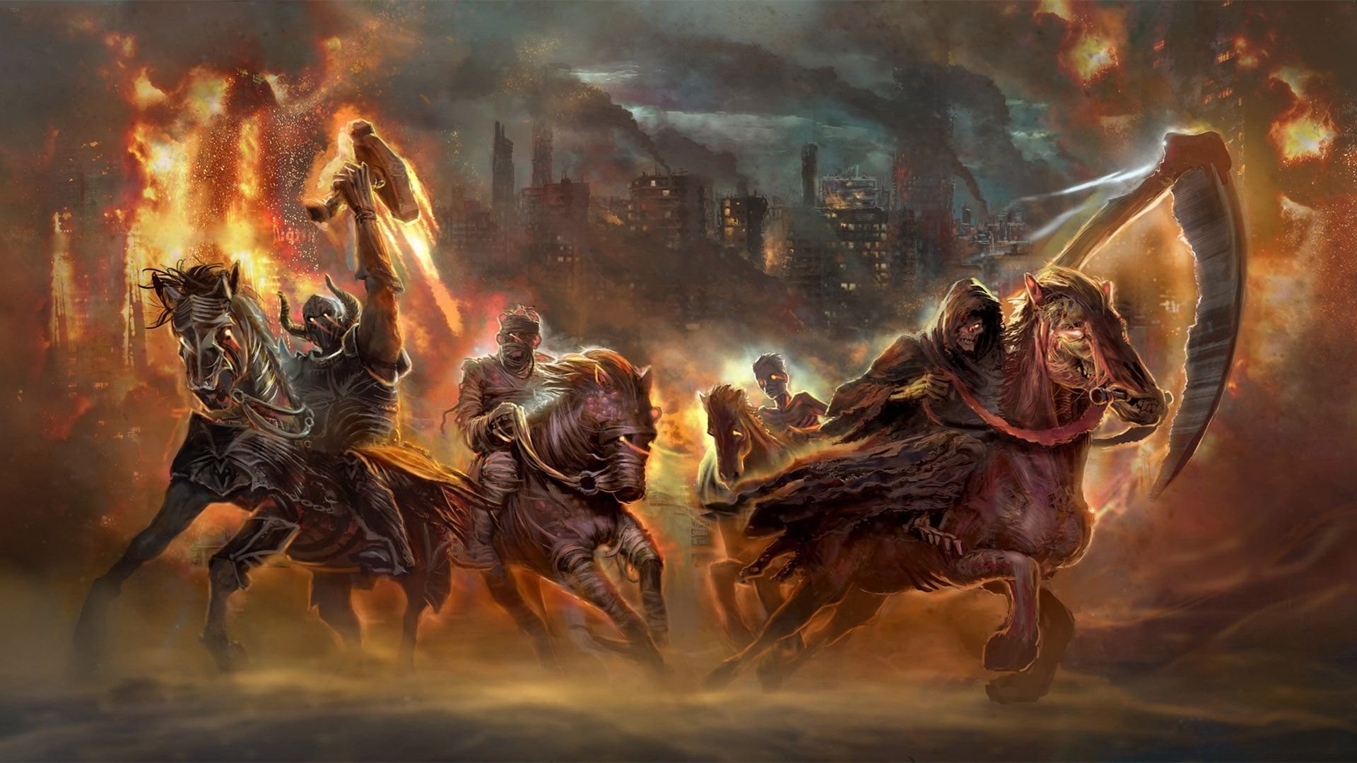 1920x1080 The Four Horsemen Of Apocalypse