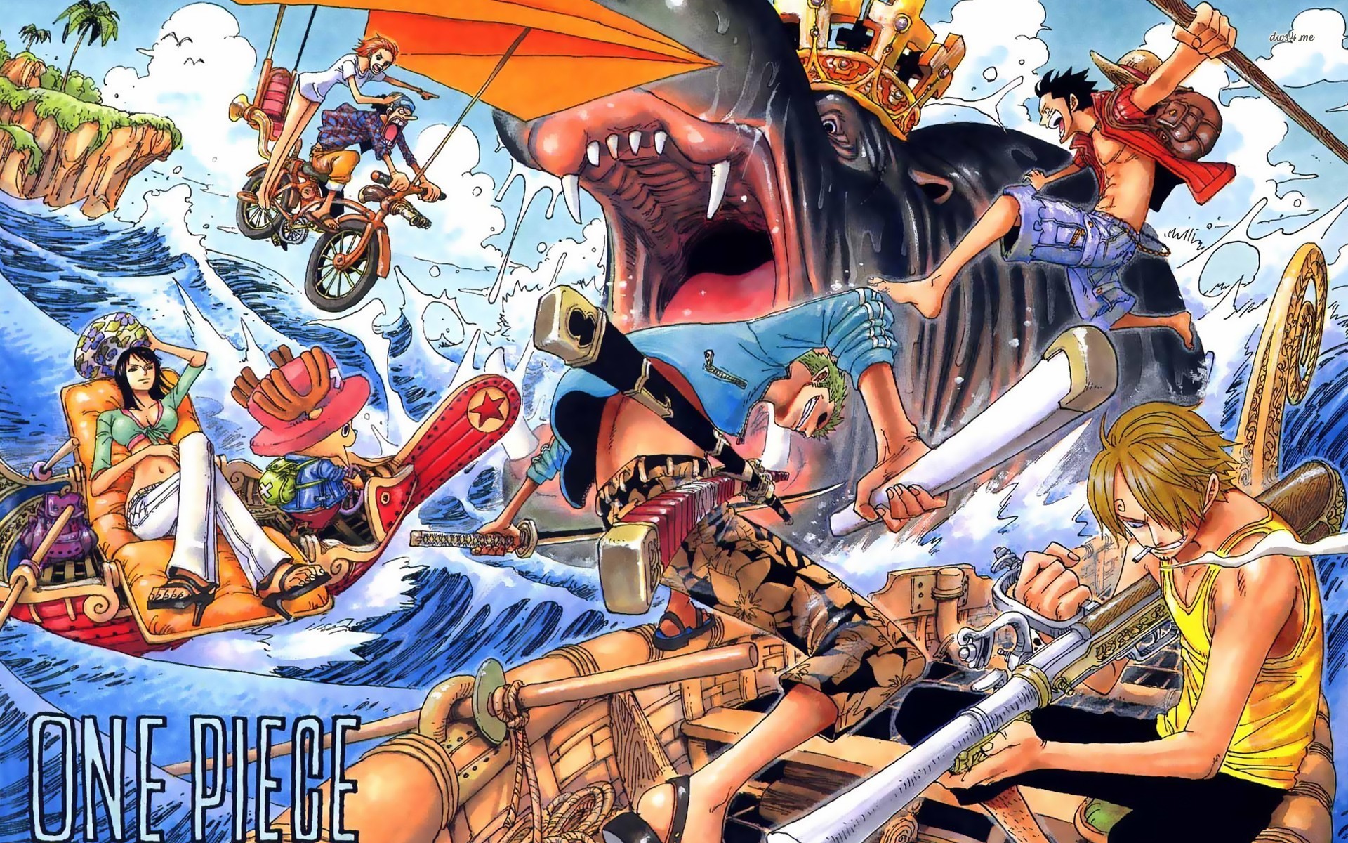 Обои на пк one piece