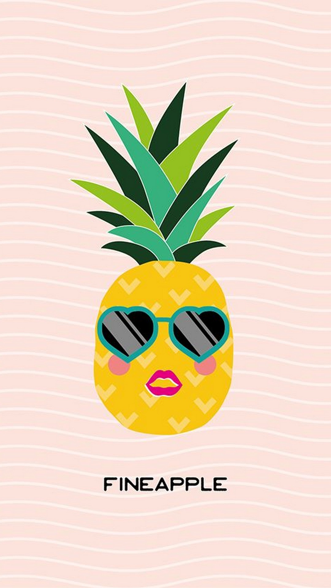 1080x1920 Cute Pineapple Wallpaper For Mobile 2018 Screensavers