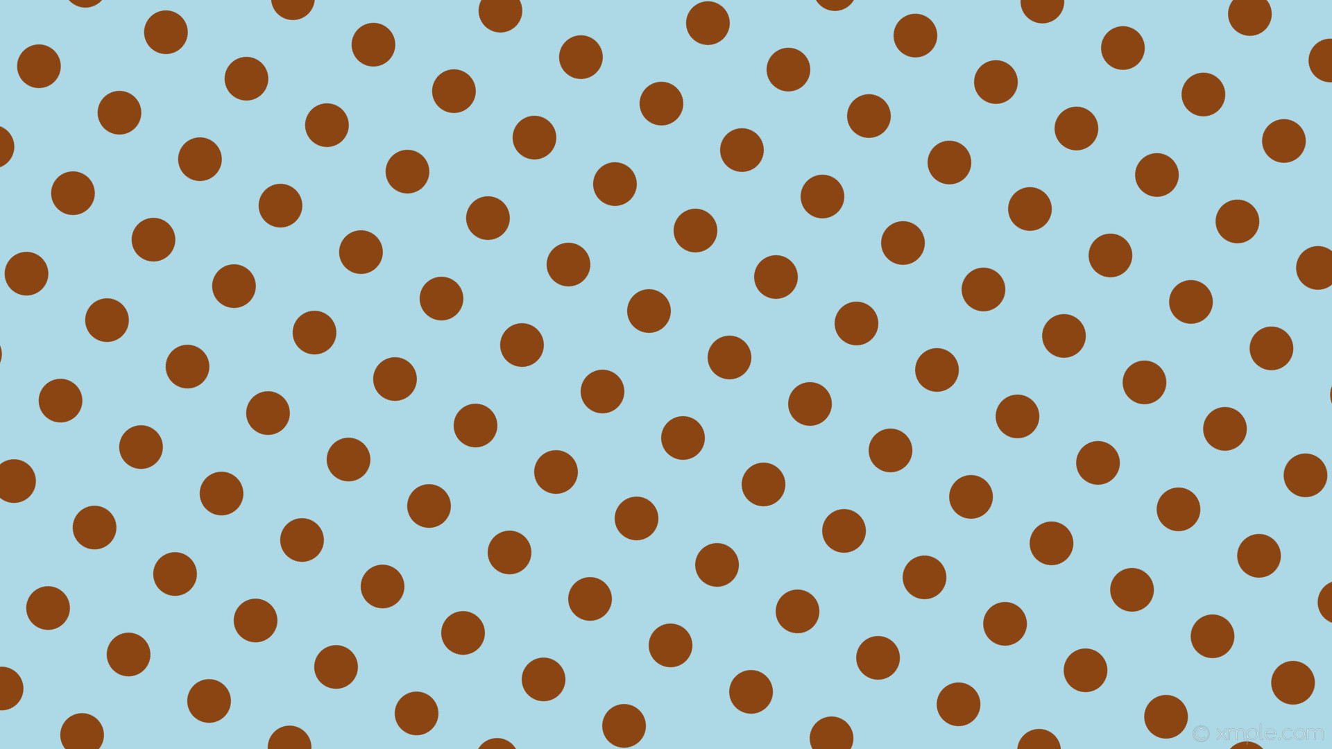 1920x1080 wallpaper brown blue spots polka dots light blue saddle brown #add8e6  #8b4513 150Â°