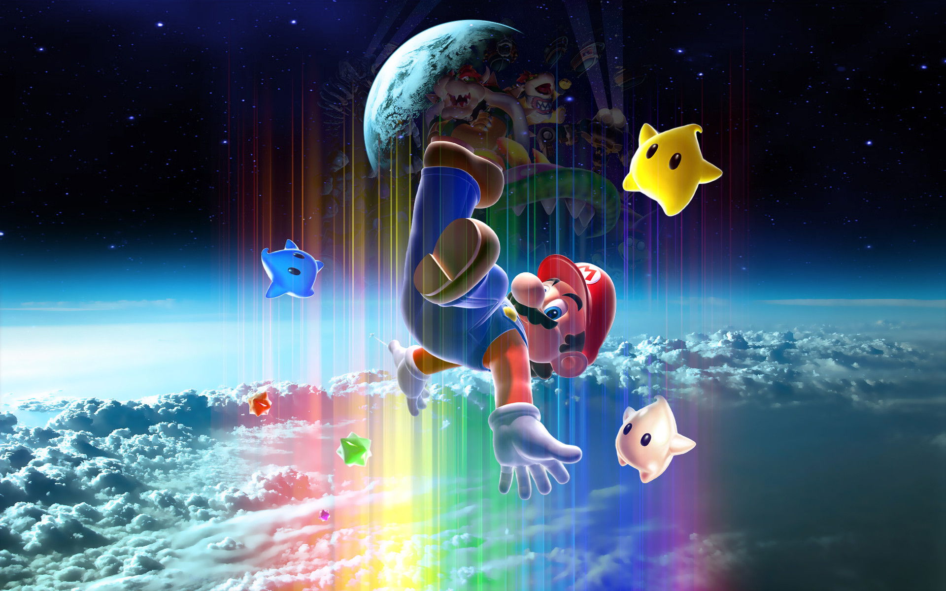1920x1200 Video Game - Super Mario Galaxy Mario Wallpaper