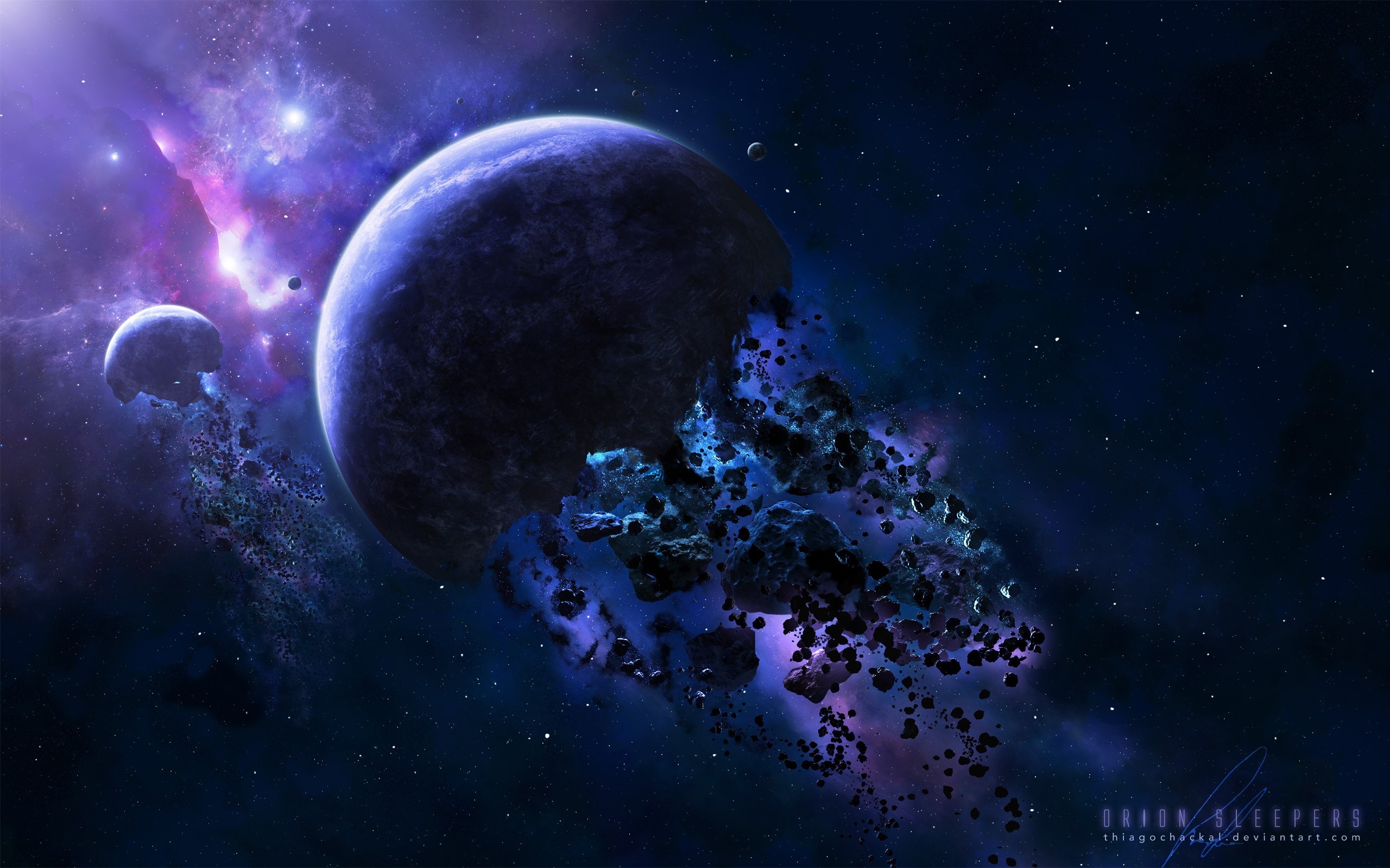 2560x1600 Planets Space Universe Fondos Asteroids Smartphone Wallpapers, HQ .