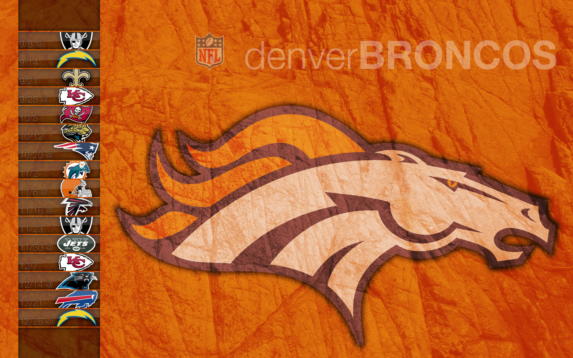 1920x1200 Denver Broncos Schedule HD Desktop Wallpaper