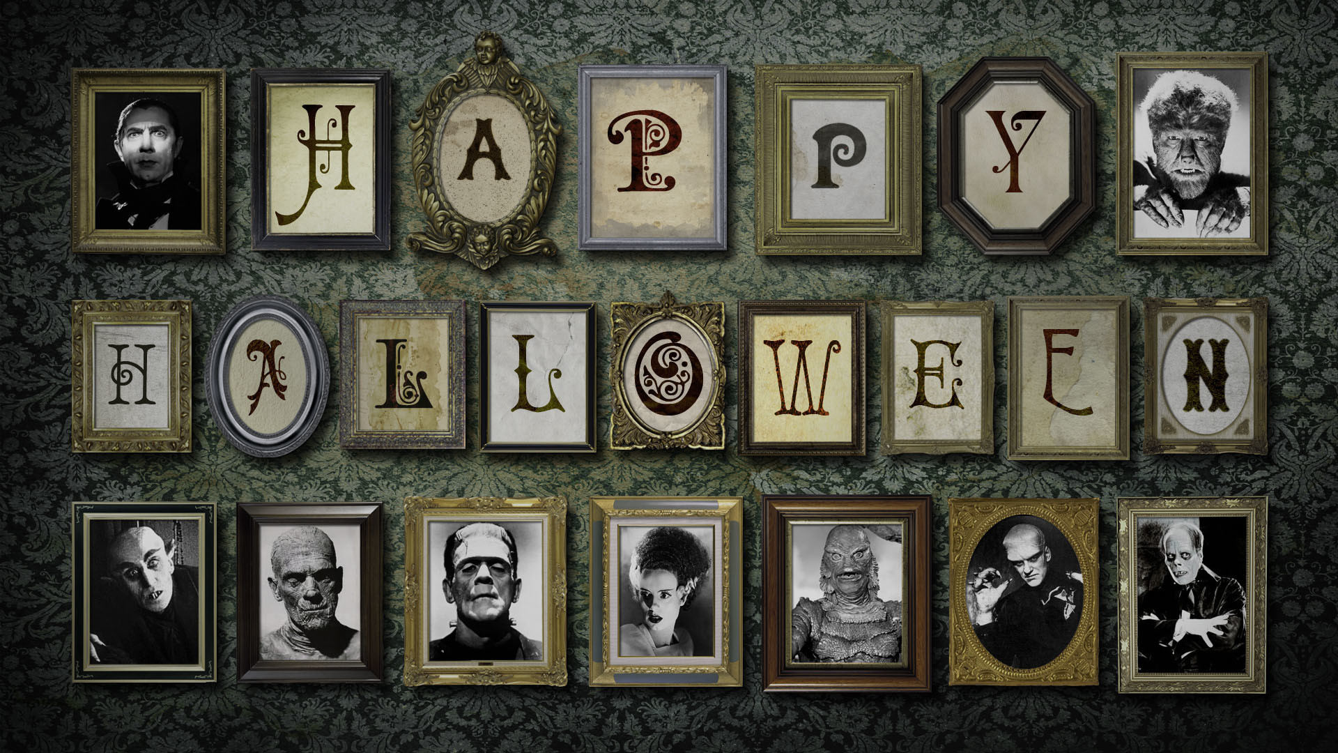 1920x1080 Happy Halloween by lauraypablo on DeviantArt | HD Wallpapers | Pinterest |  Happy halloween and Fantasy art