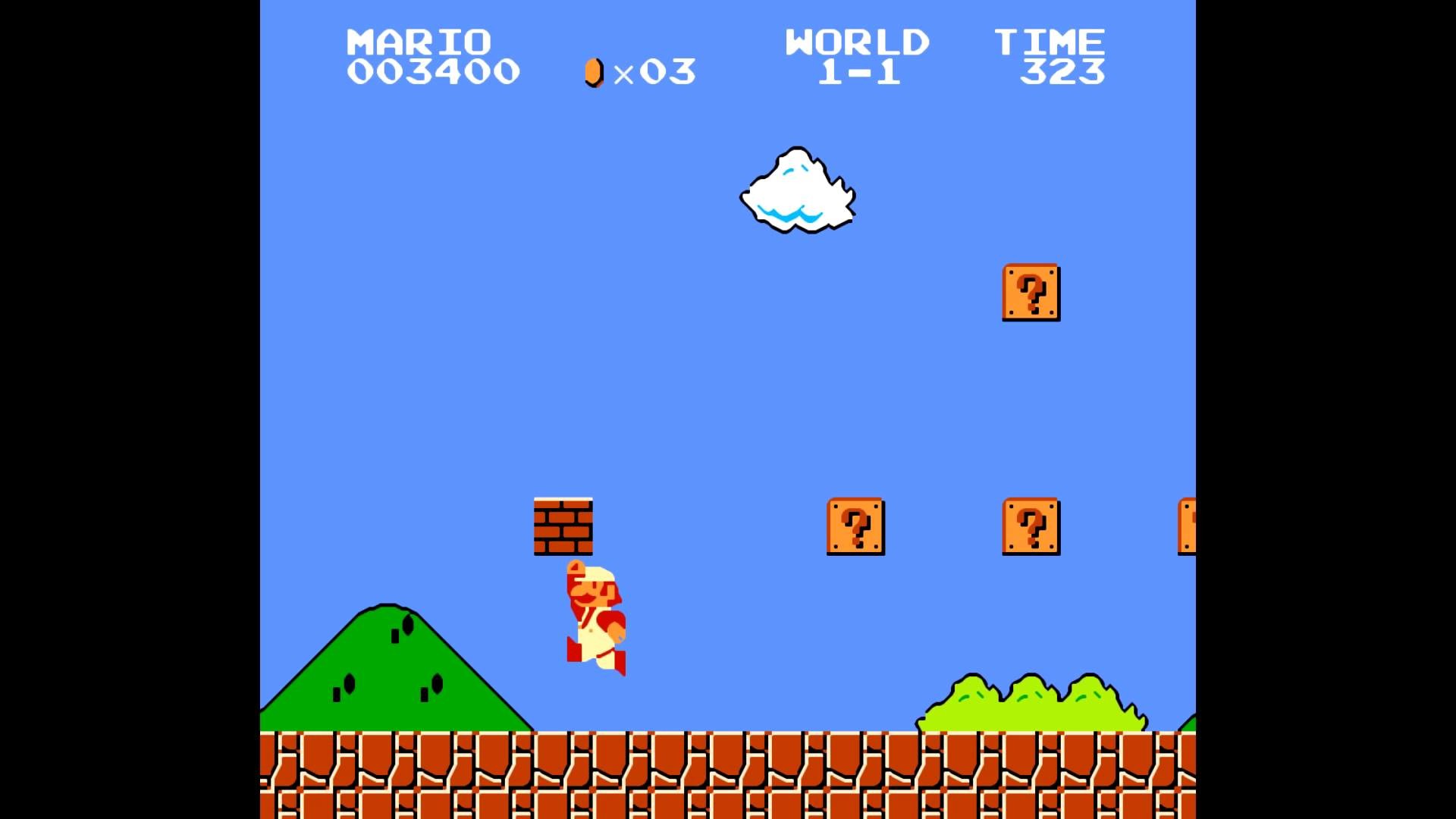 1920x1080 Breve Gameplay Super Mario Bros (NES) 1080p 60fps