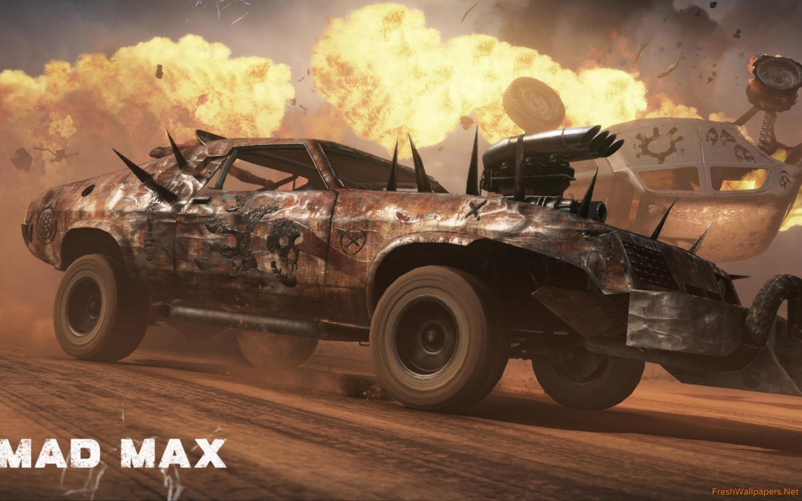2560x1600 Wild Hunt in Mad Max wallpaper