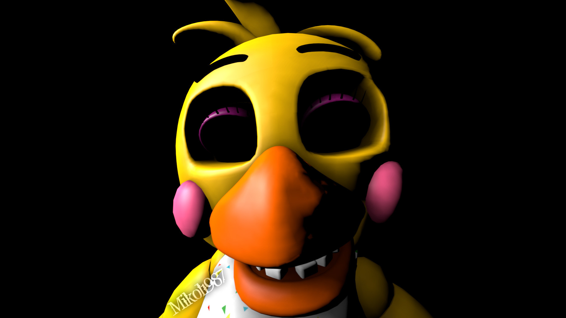 1920x1080 FNaF SFM: Toy Chica rare screen by Mikol1987 on DeviantArt