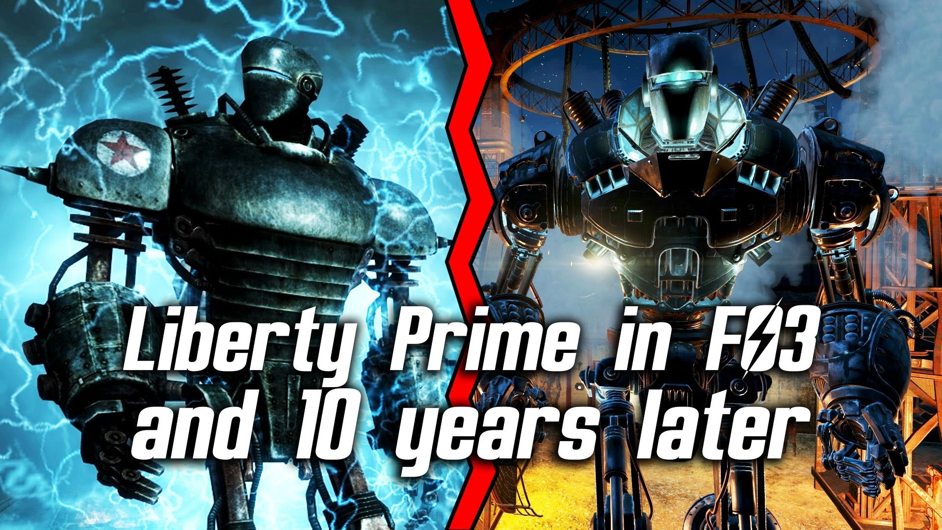 1920x1080 Fallout 4 - Liberty Prime in Fallout 3 and 10 years later in Fallout 4 -  YouTube