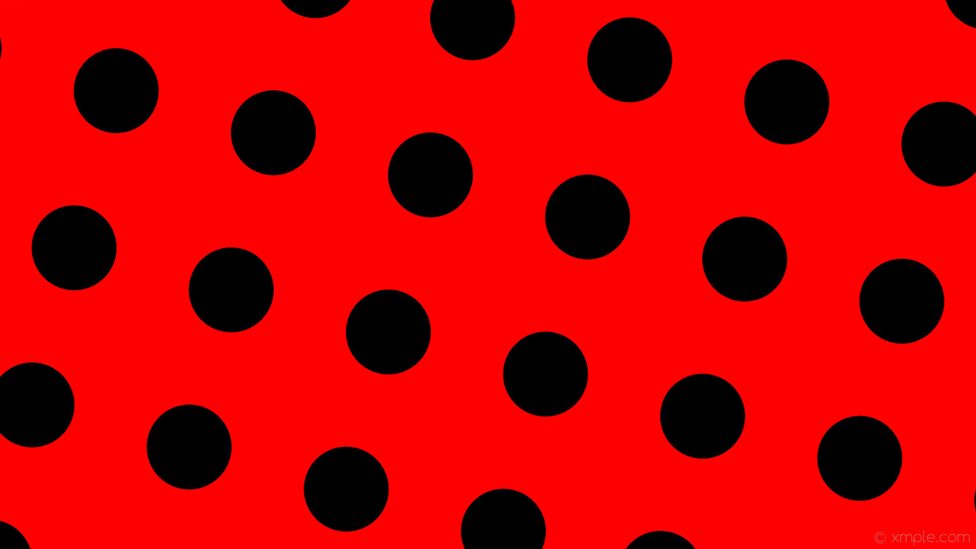1920x1080 wallpaper dots red polka black spots #ff0000 #000000 255Â° 167px 320px