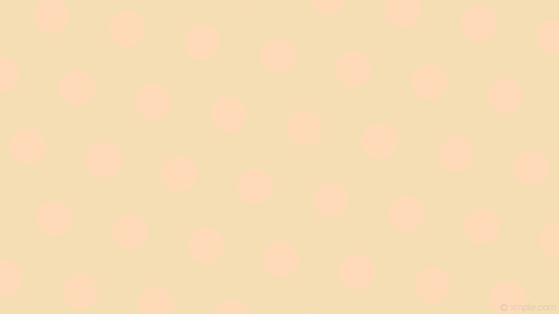 1920x1080 wallpaper brown yellow dots polka hexagon wheat peach puff #f5deb3 #ffdab9  diagonal 50Â°