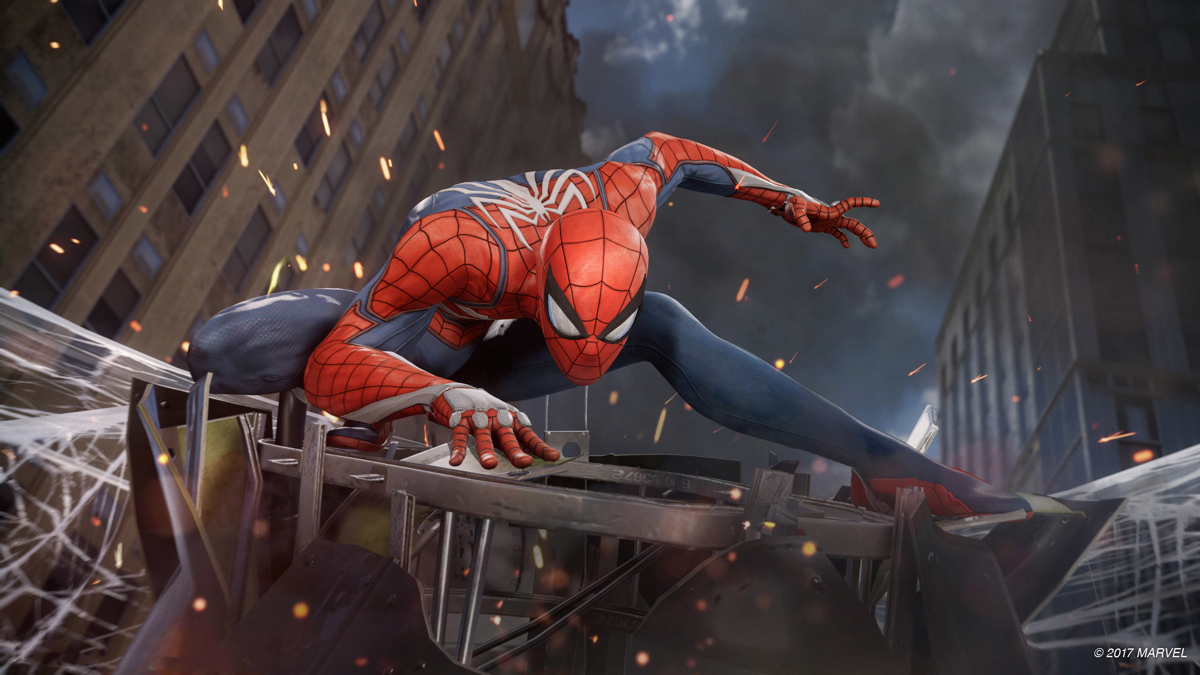3840x2160 New computer game Spider-Man (PS4), 2018