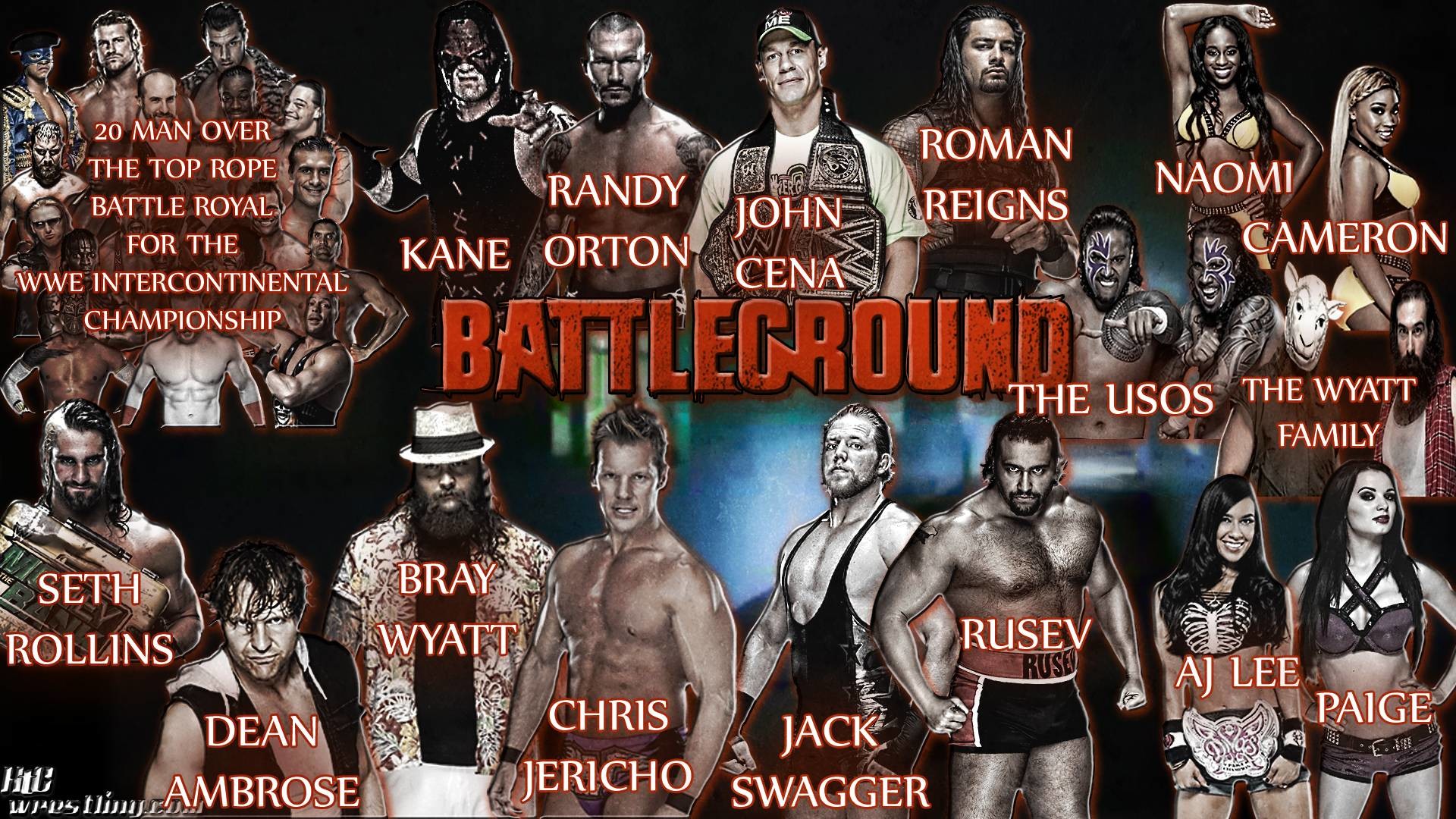 1920x1080 Inside Pulse | My Thoughts: WWE Battleground 7.20.14 (John Cena .