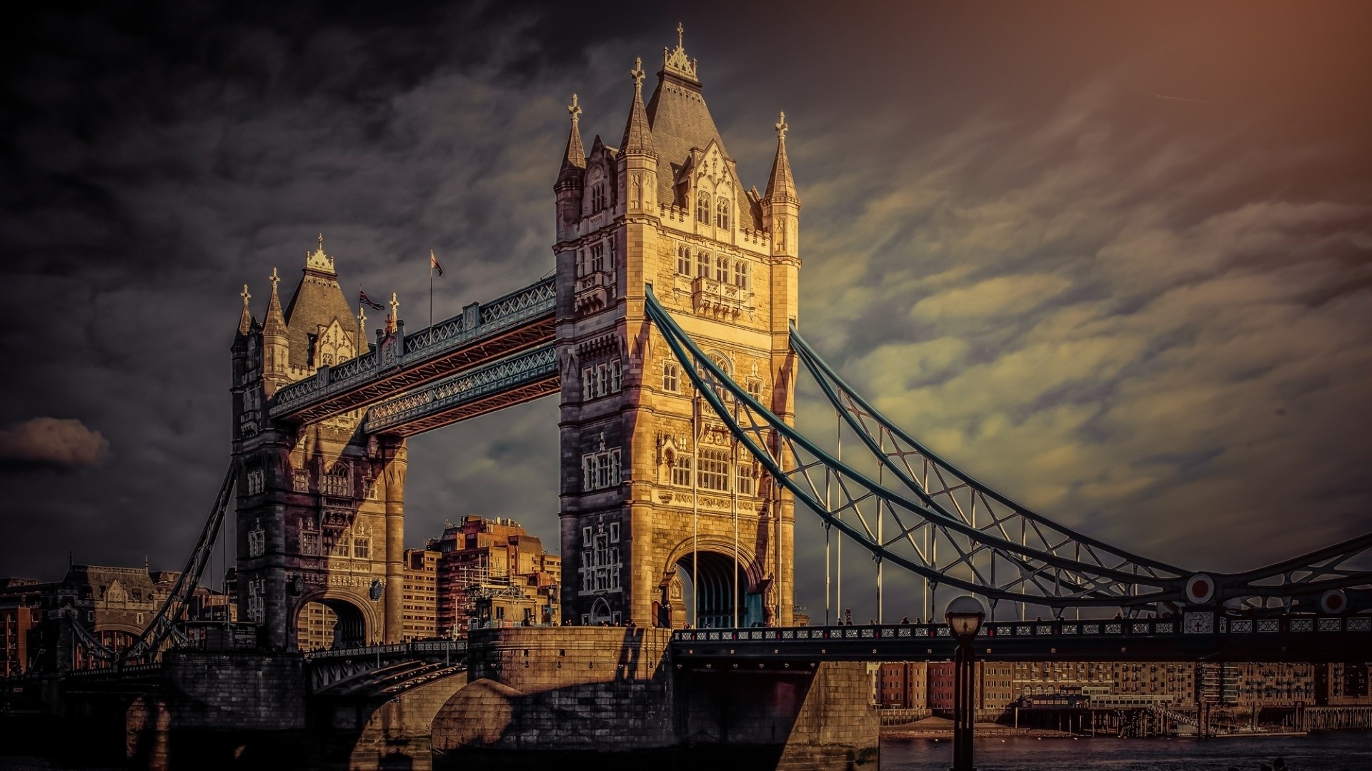 1920x1080 London Famous Tower Bridge
