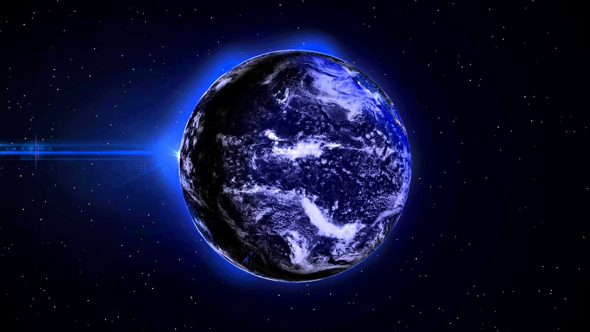 1920x1080 4K EARTH at Night LIGHTS - 1Min Loop - 3D Background Animation - YouTube