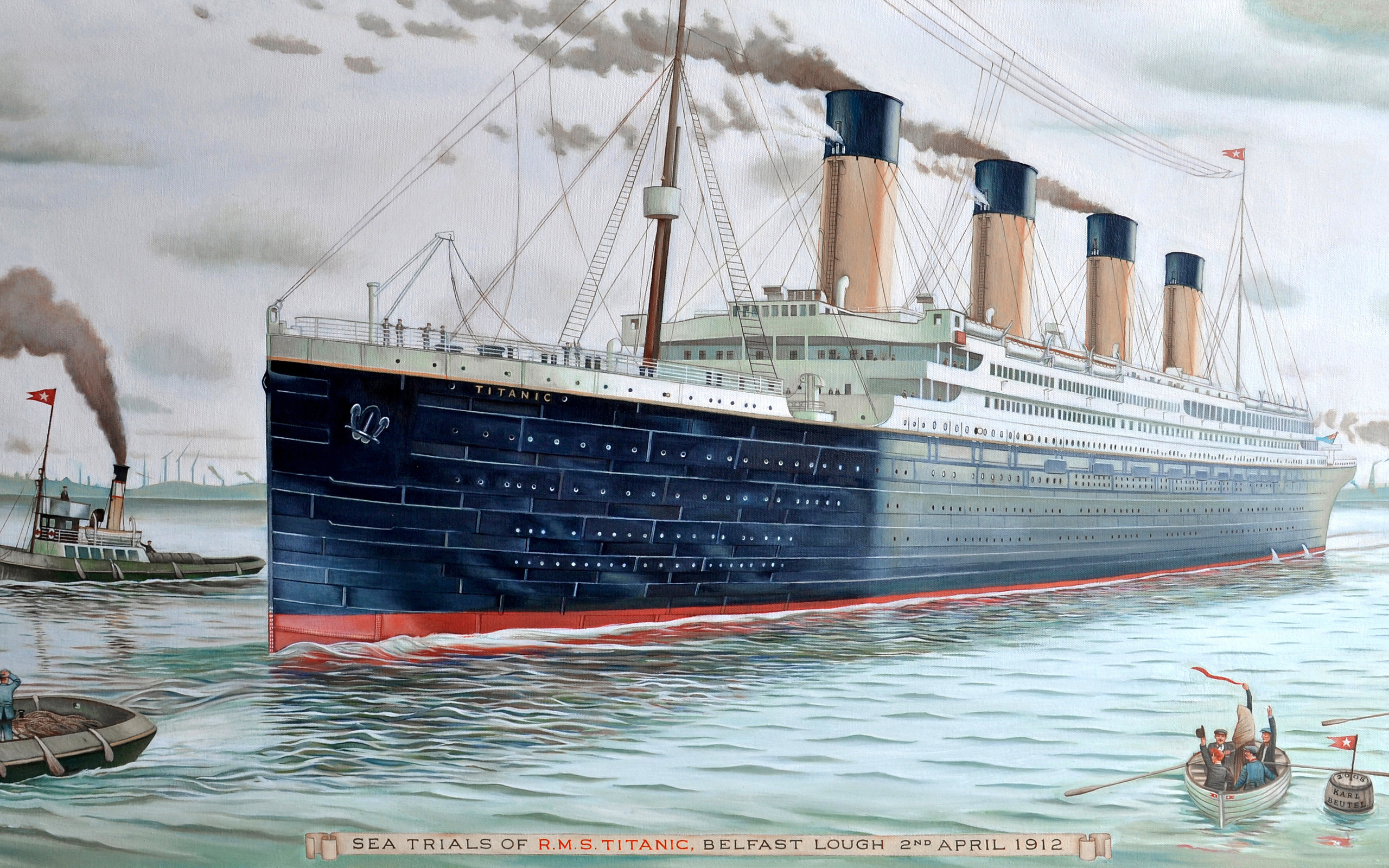 2560x1600 ... Wallpaper - WallpaperSafari RMS Titanic ...