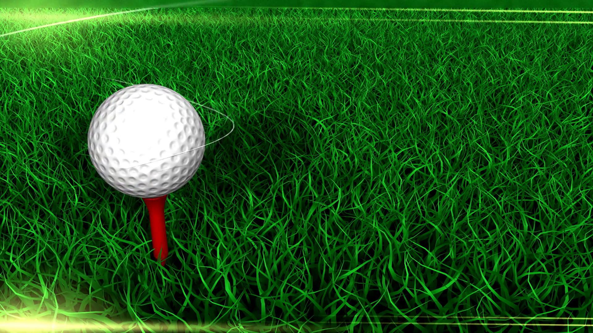 1920x1080 Sports background, golf, ball, field, grass. Motion Background - VideoBlocks