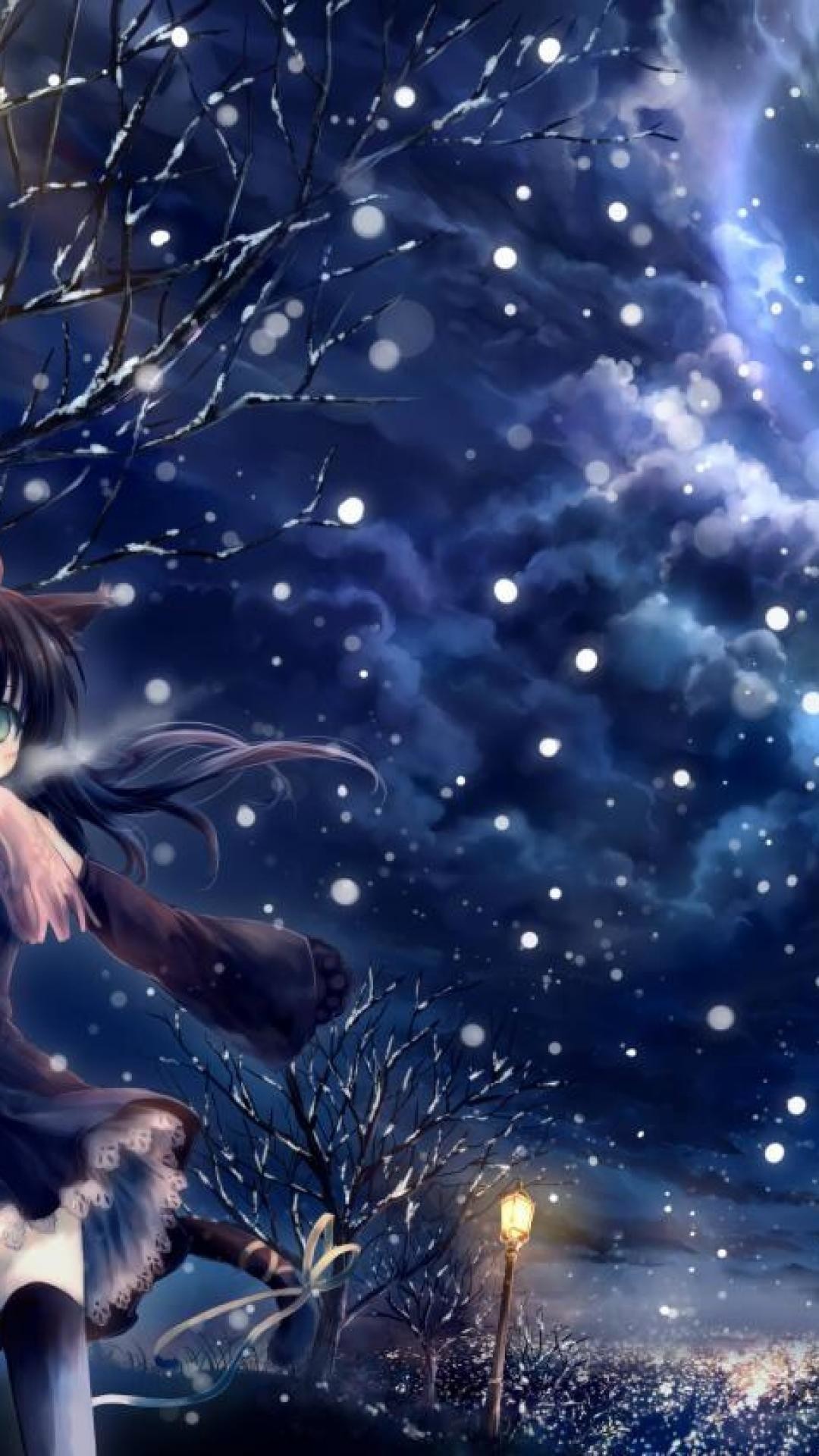 1080x1920 1920x1080 Beautiful Winter Anime Pictures | Digiatto.com | HD Wallpaper and  Download Free Wallpaper