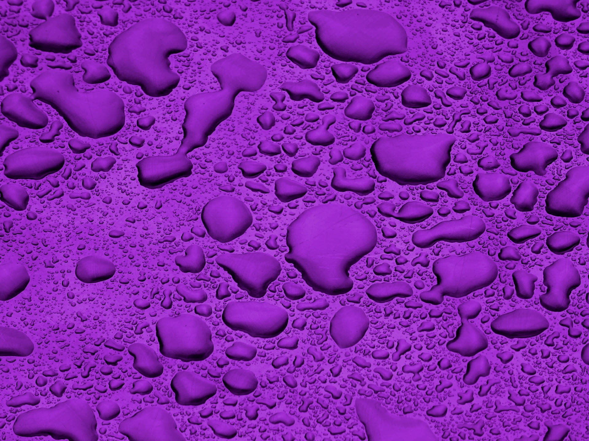 1920x1440 Purple Background Water Droplets