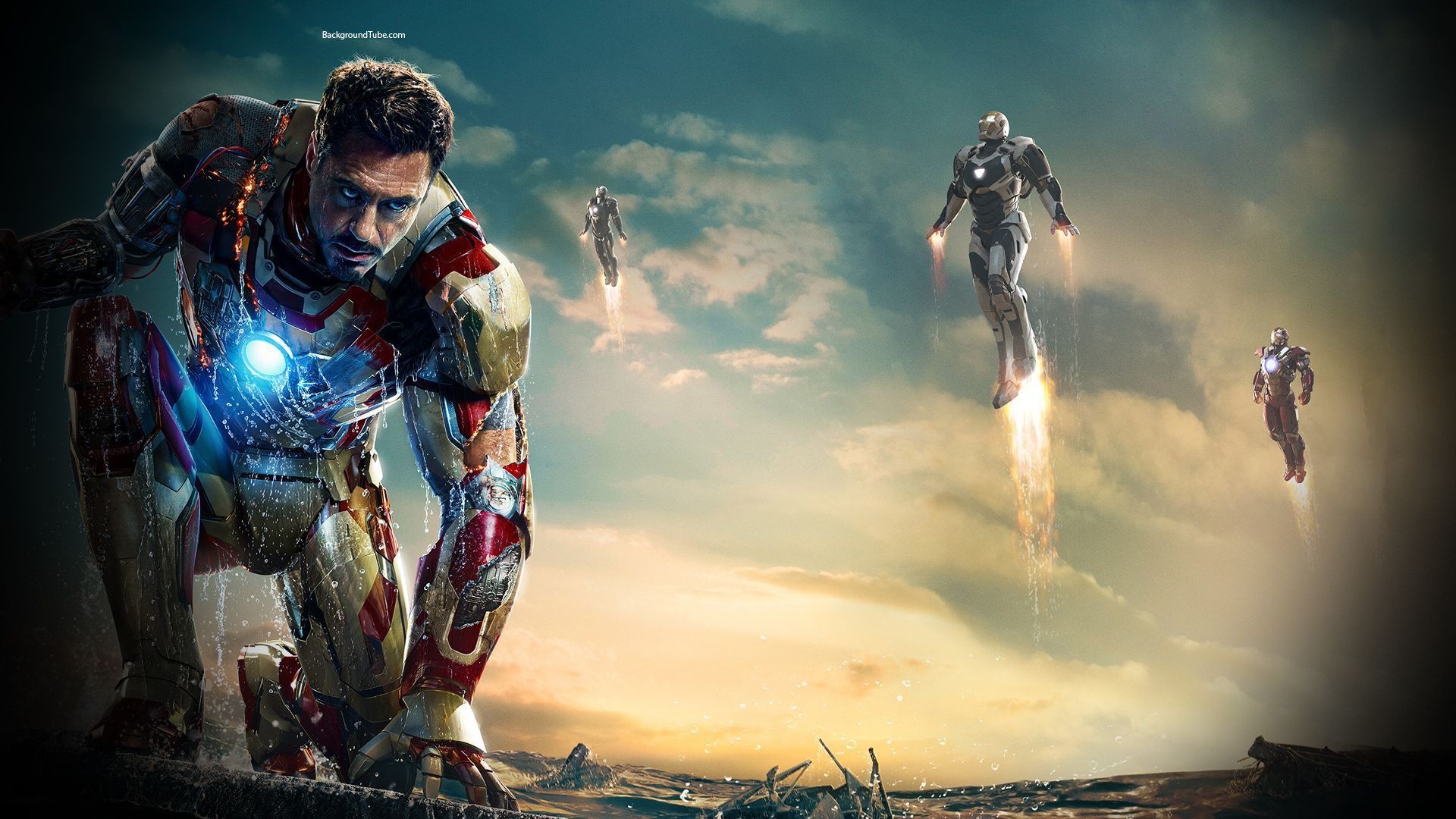 1920x1080 Iron Man 3 Twitter Background | BackgroundTube