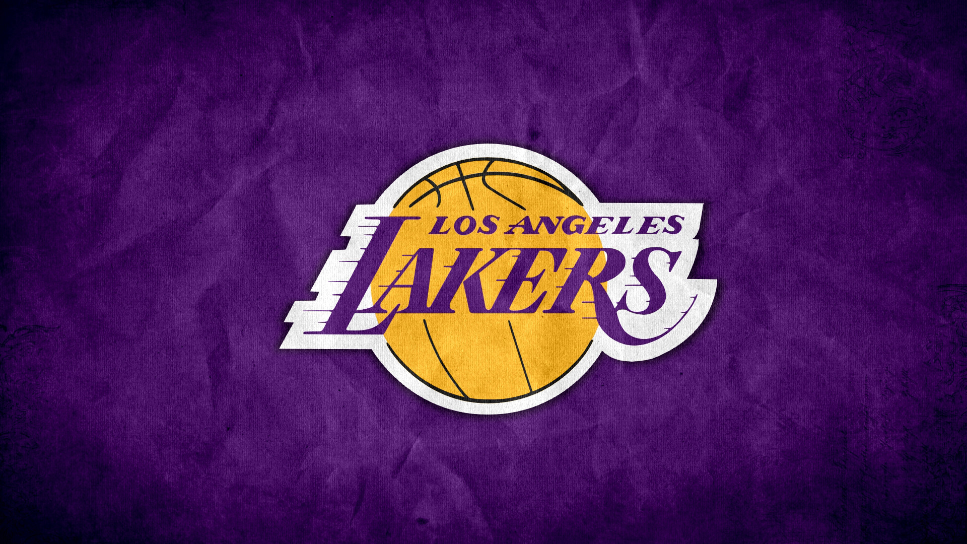 1920x1080 Los Angeles Lakers HD Purple Wallpaper