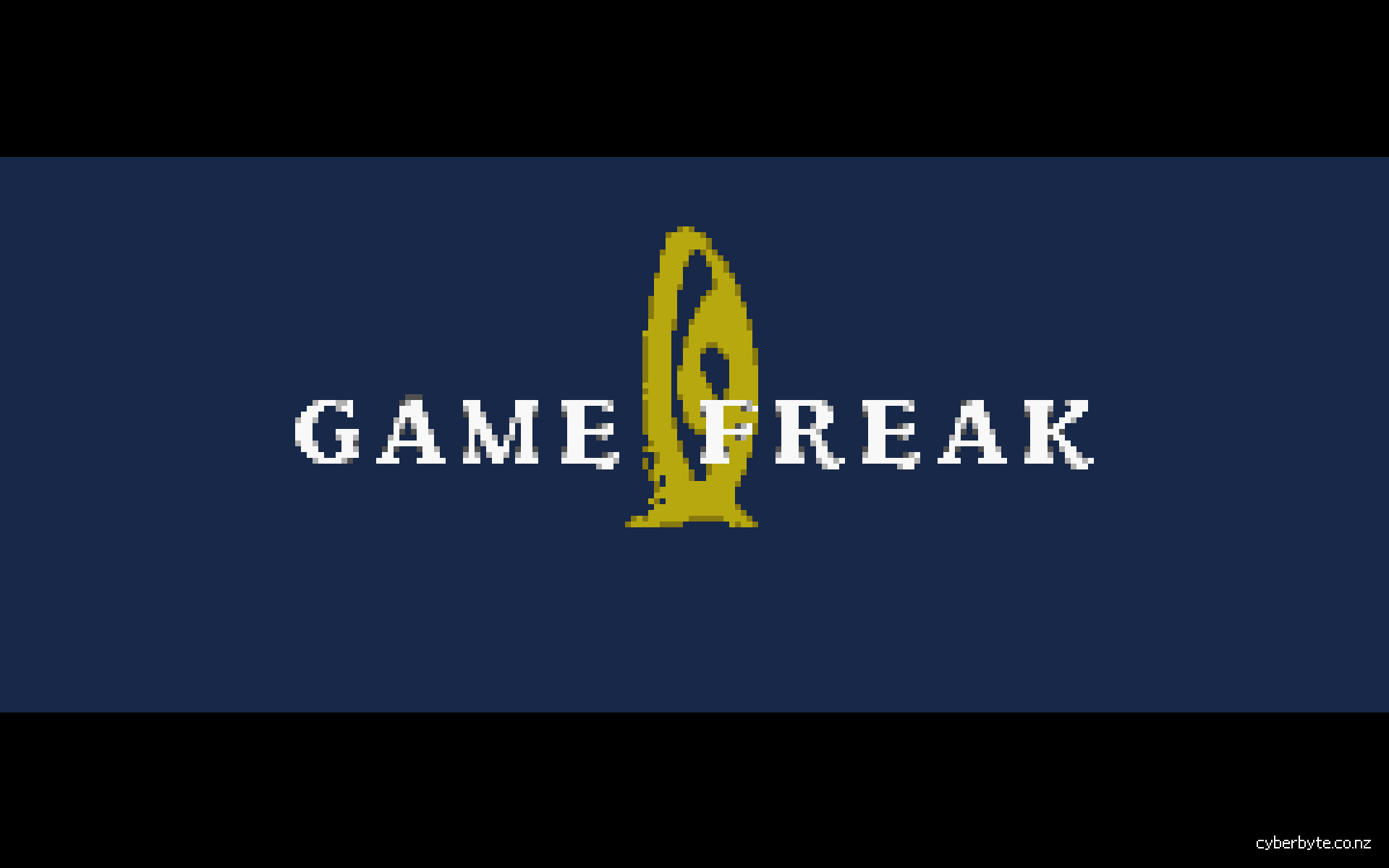 1920x1200 ... Game Freak Logo Wallpaper FireRed by cyberbyte13