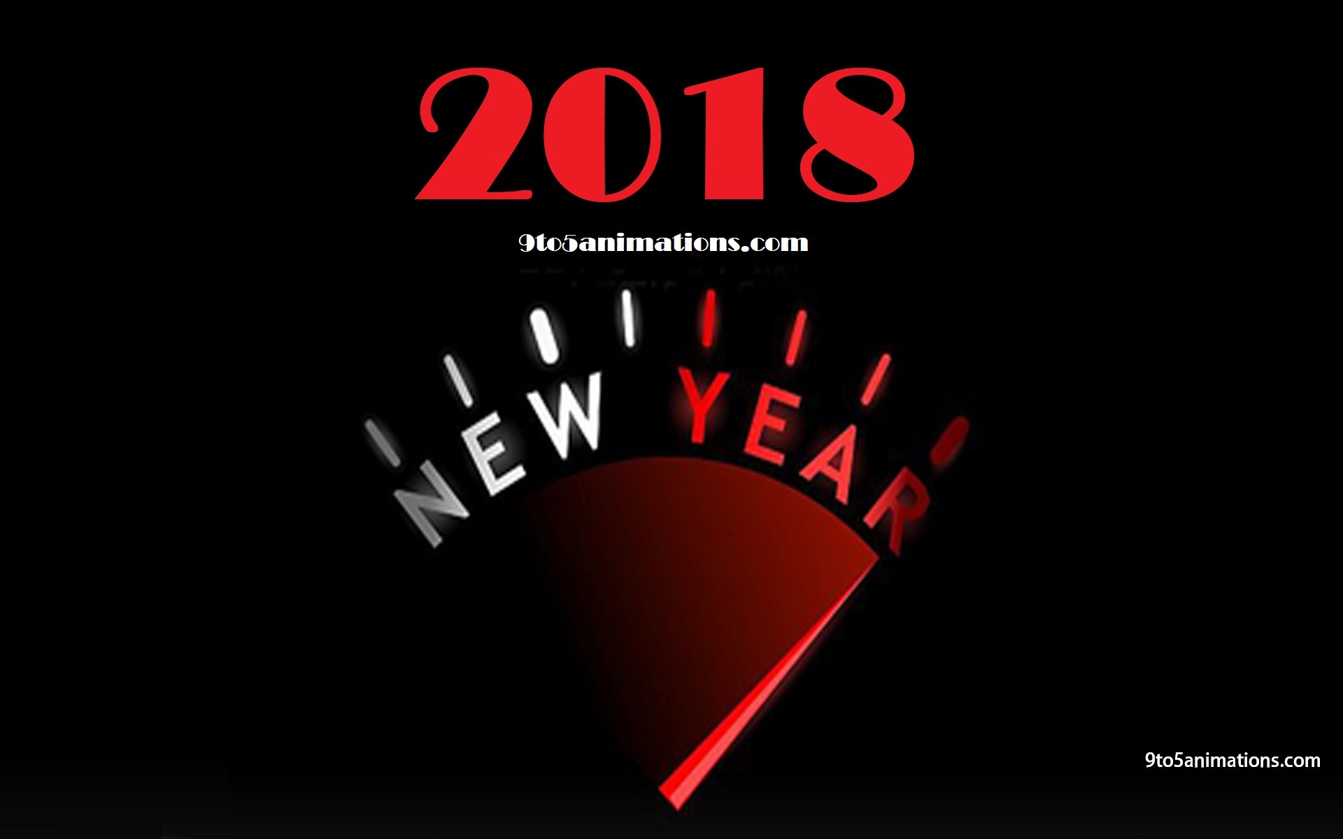 1920x1200 New Year HD Wallpaper 2018