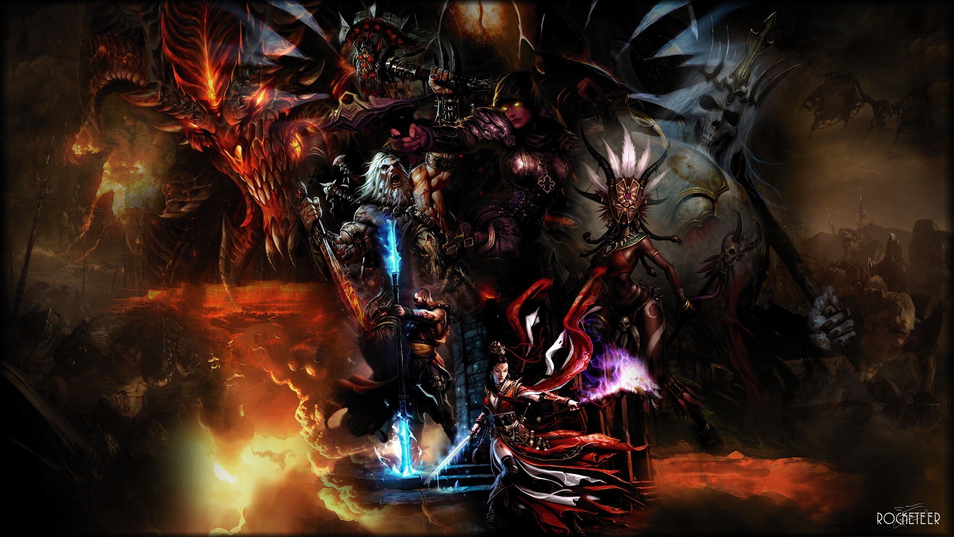 1920x1080 114 Demon Hunter (Diablo III) HD Wallpapers | Backgrounds - Wallpaper Abyss  - Page 3