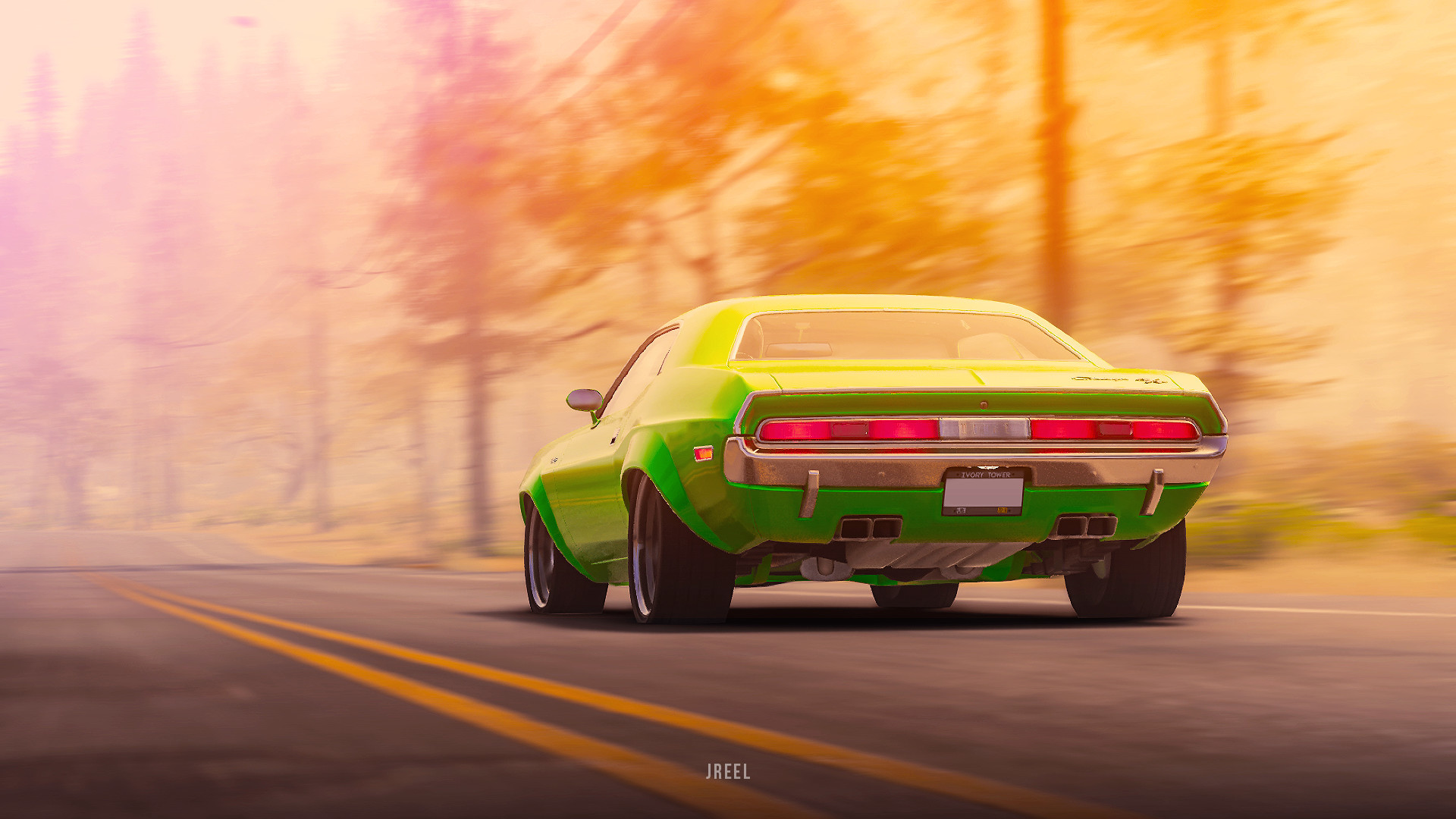 1920x1080 1970 Dodge Challenger RT From The Crew 2 Rear