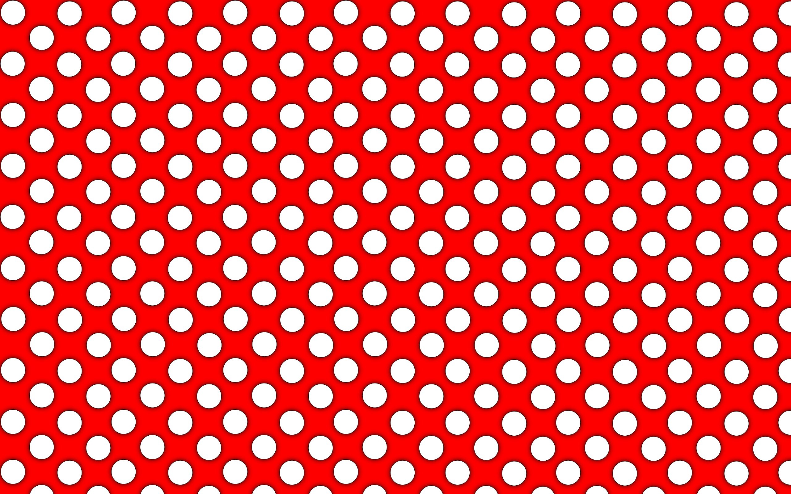 2560x1600 Hd Wallpaper Polka Dot Card Stock: Wallpapers for Gt Red Polka Dots .