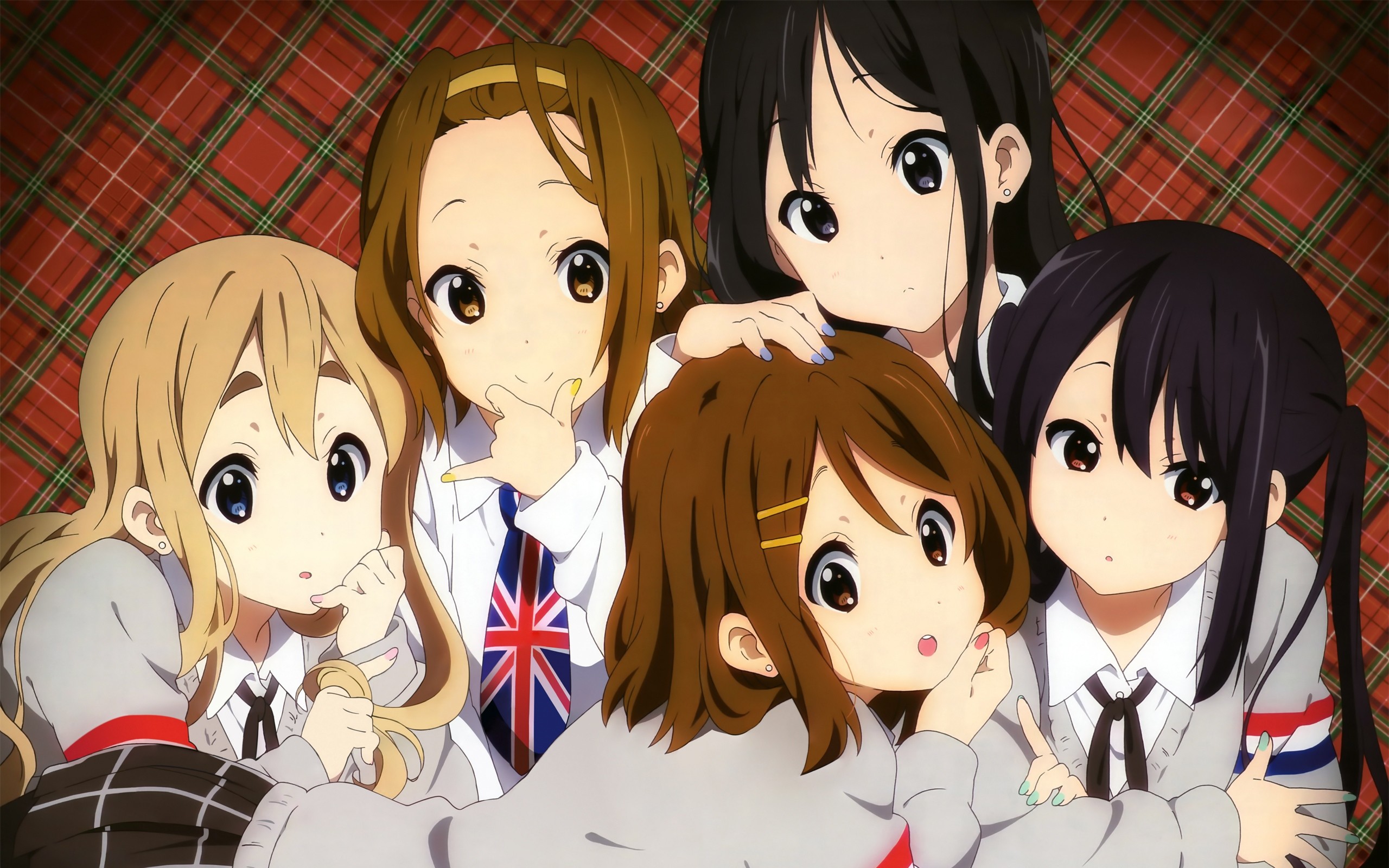 Download Kawaii Anime K-on! Characters Wallpaper