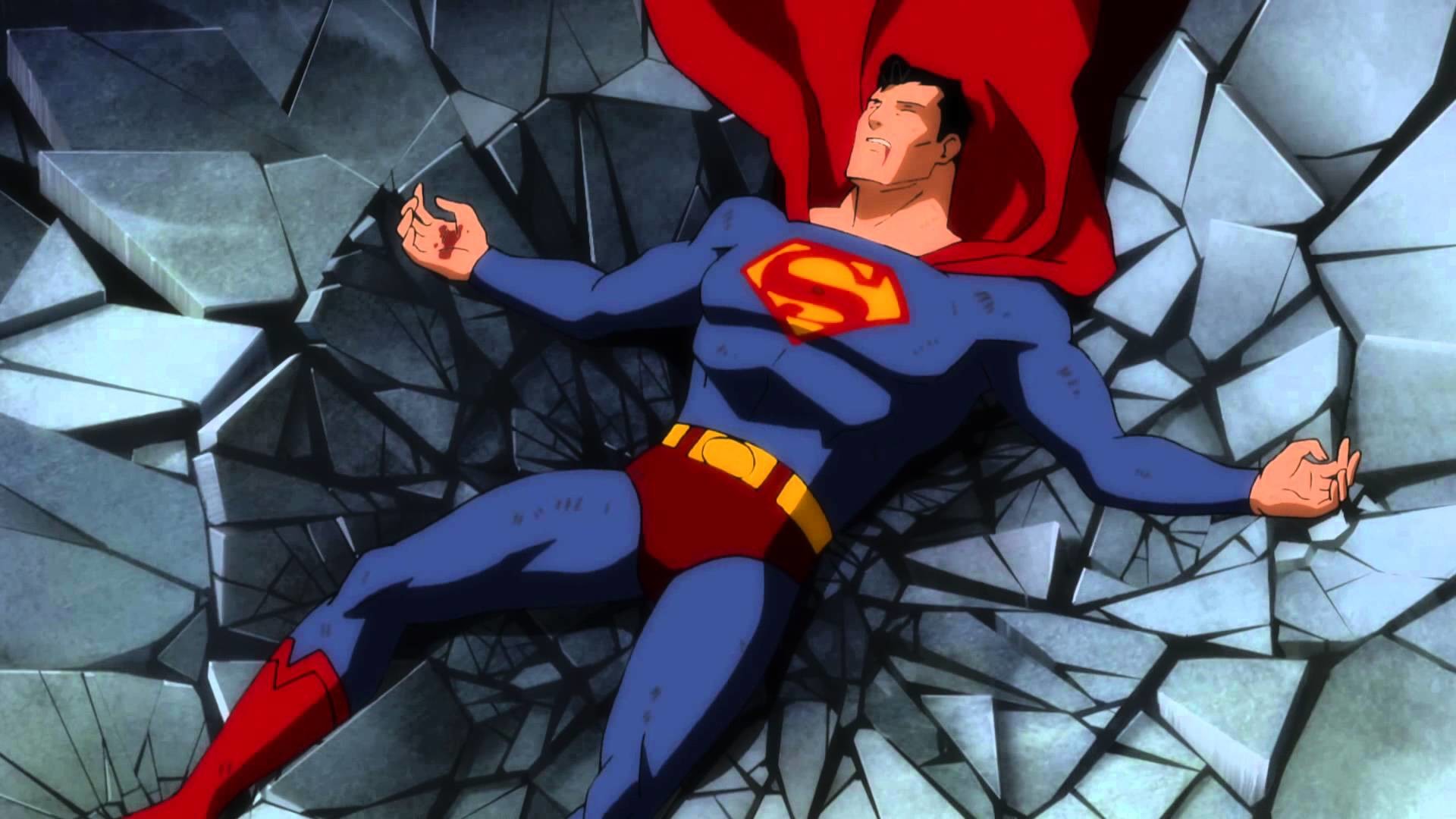 1920x1080 Cartoon Justice League: Doom Superman Wallpaper