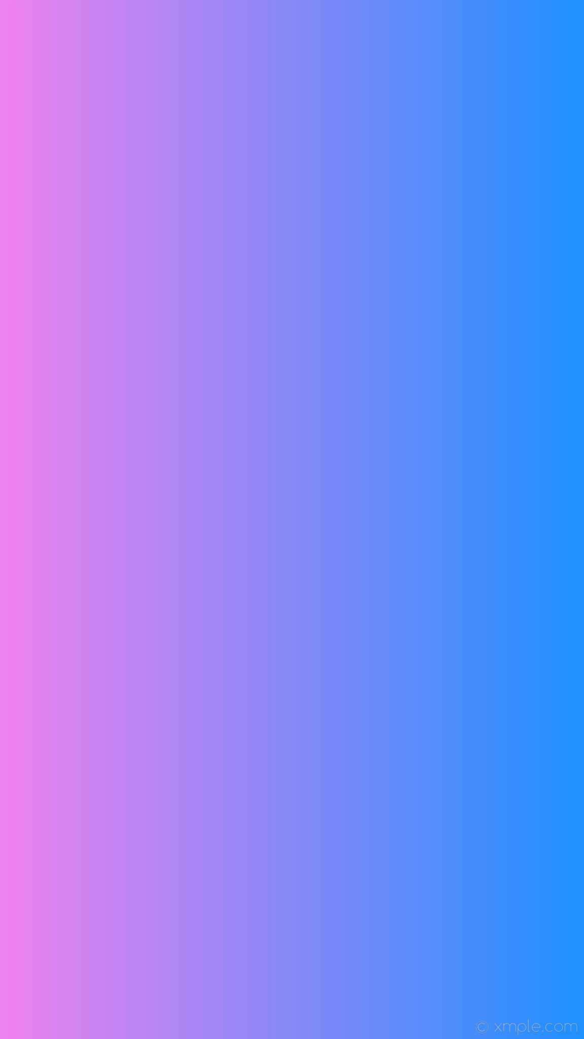 1152x2048 wallpaper gradient blue purple linear dodger blue violet #1e90ff #ee82ee 0Â°