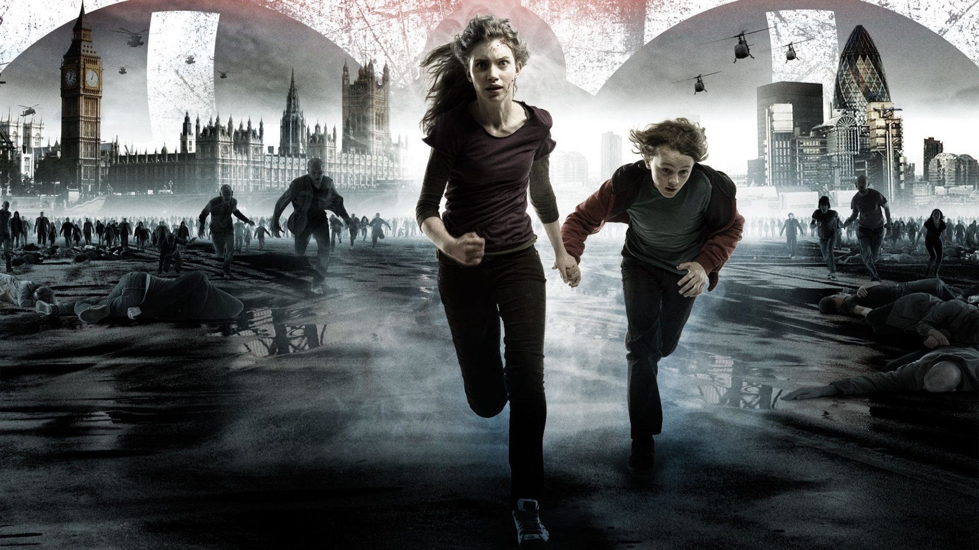 1920x1080 ... 28 weeks later, run, zombies
