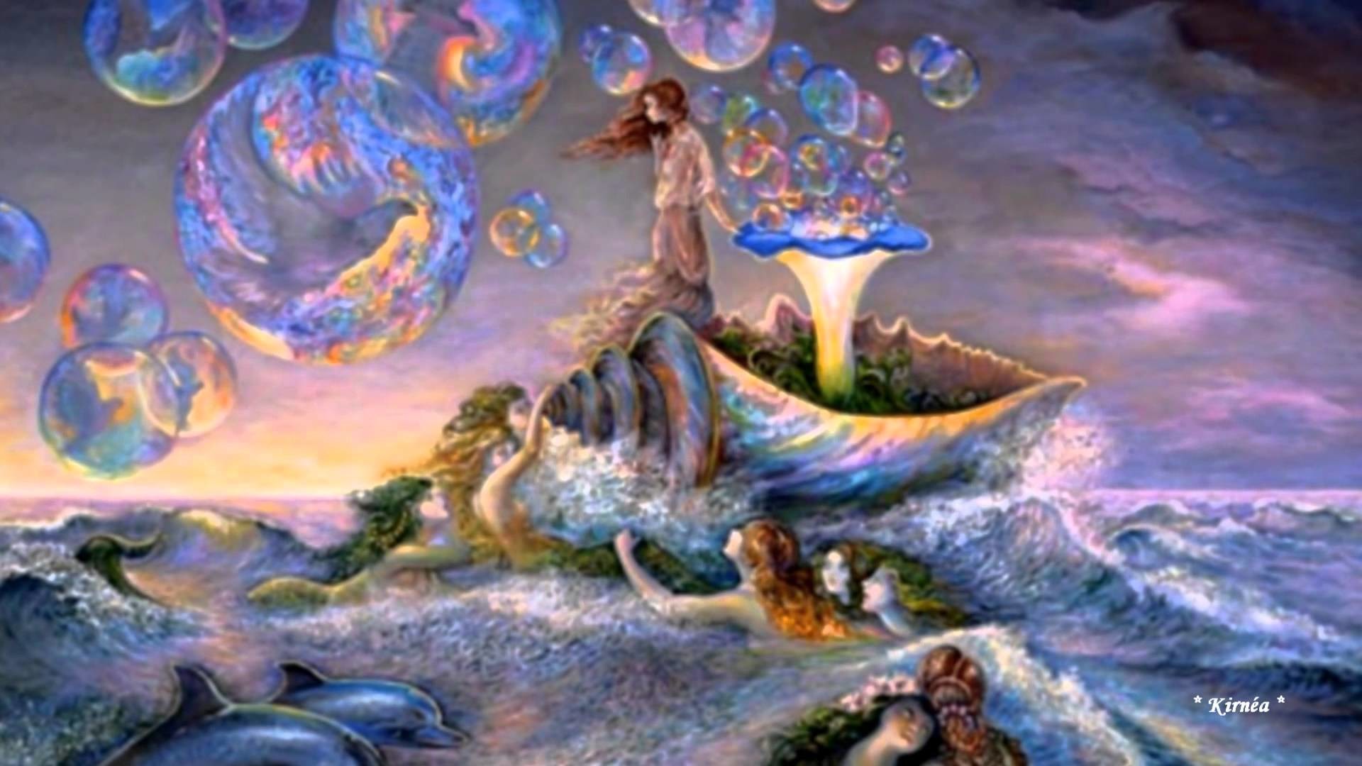 1920x1080 ~ PAINTINGS BY JOSEPHINE WALL â« Relaxing music â« - YouTube
