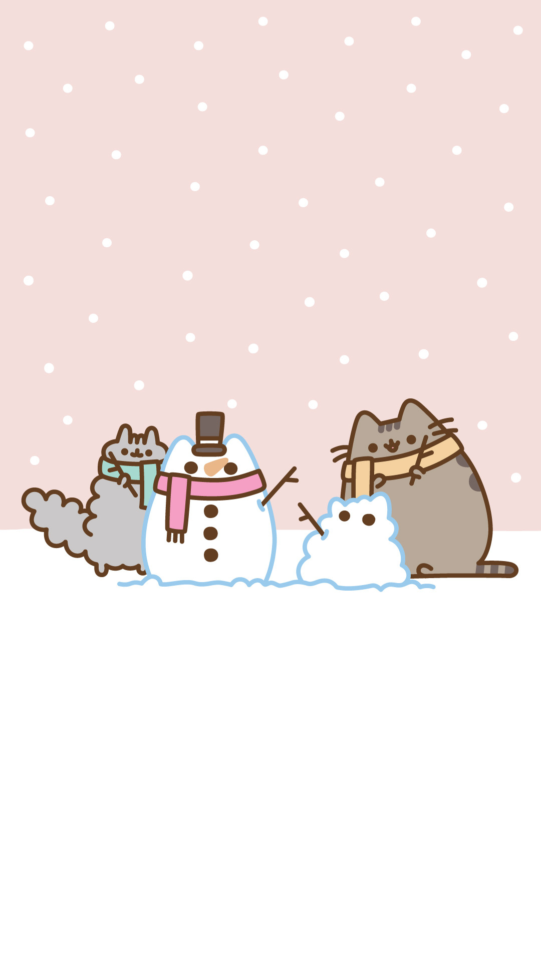 1080x1920 Android Android Free Pusheen Christmas Wallpaper