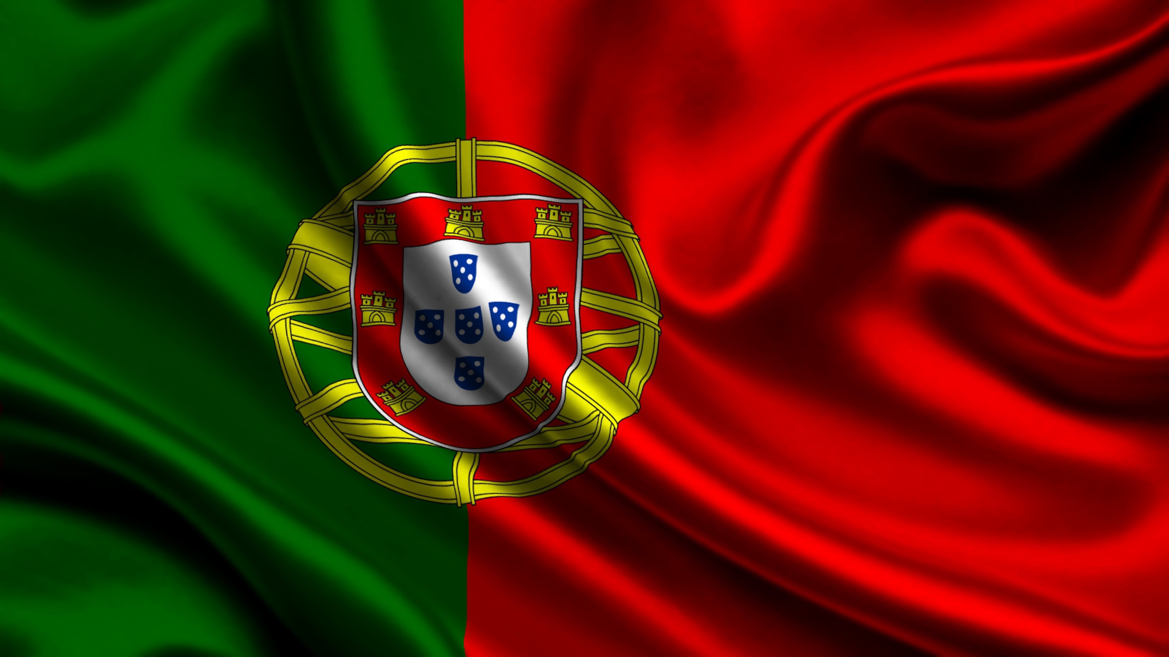 3840x2160 Portugal Flag