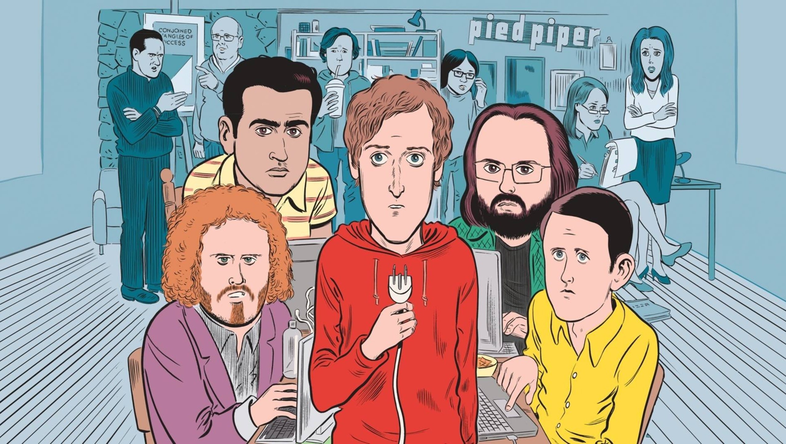 2552x1442 Wallpaper for "Silicon Valley" ...