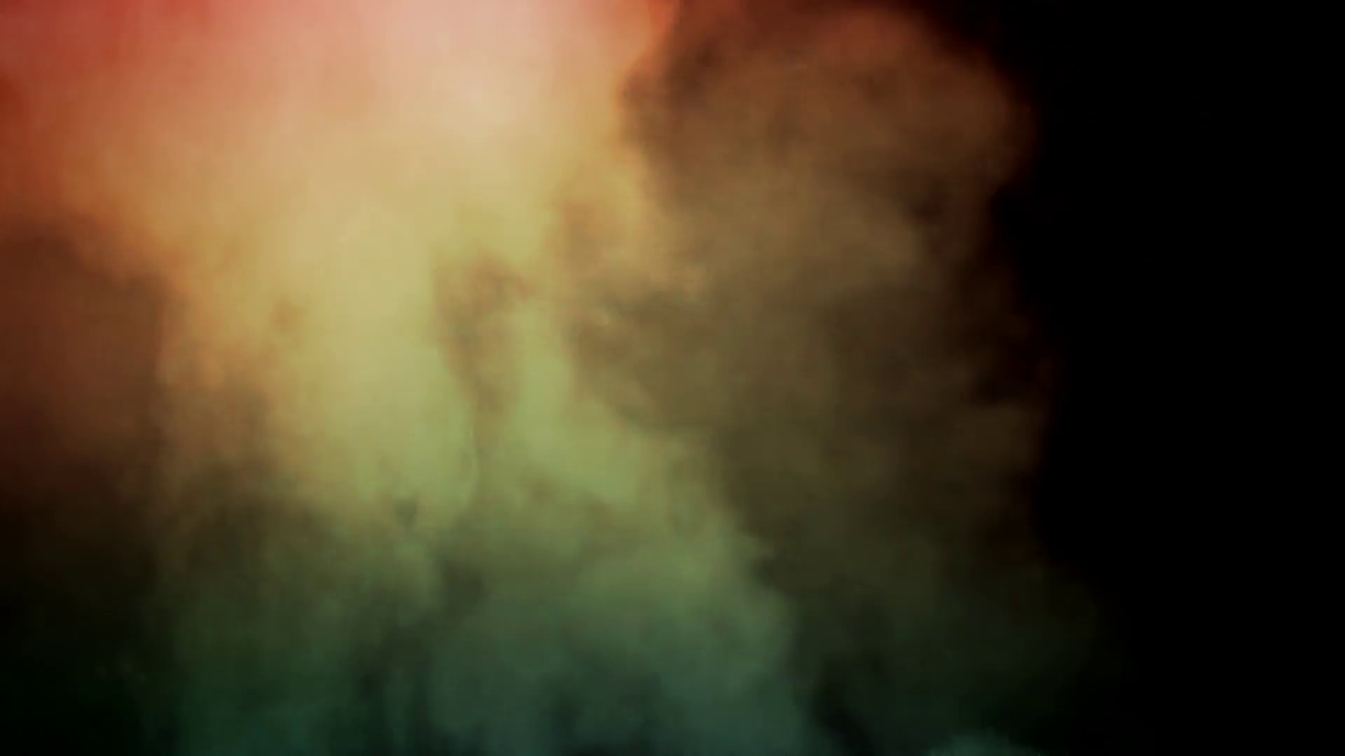 1920x1080 Smoke colorful retro vintage on black background. Abstract smoke background,  colored steam shapes rising