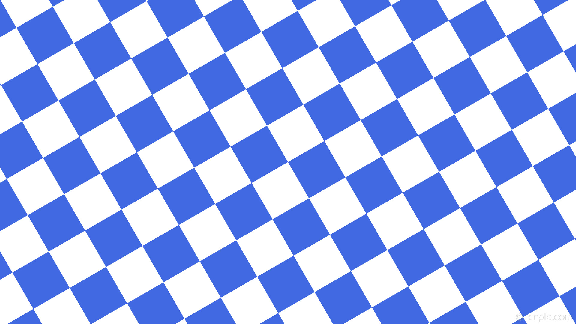 1920x1080 wallpaper squares checkered white blue royal blue #4169e1 #ffffff diagonal  30Â° 140px