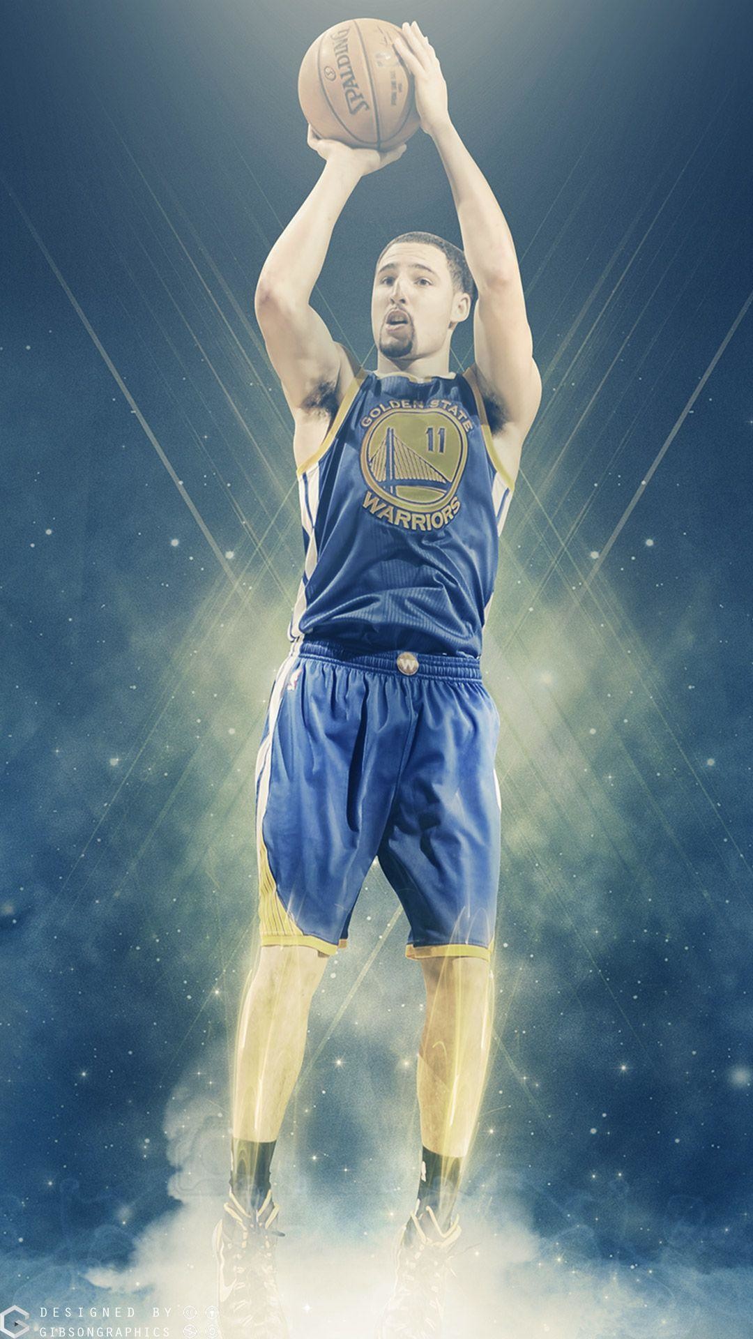 1080x1920 Klay Thompson Warriors Mobile Wallpaper | Basketball Wallpapers at .