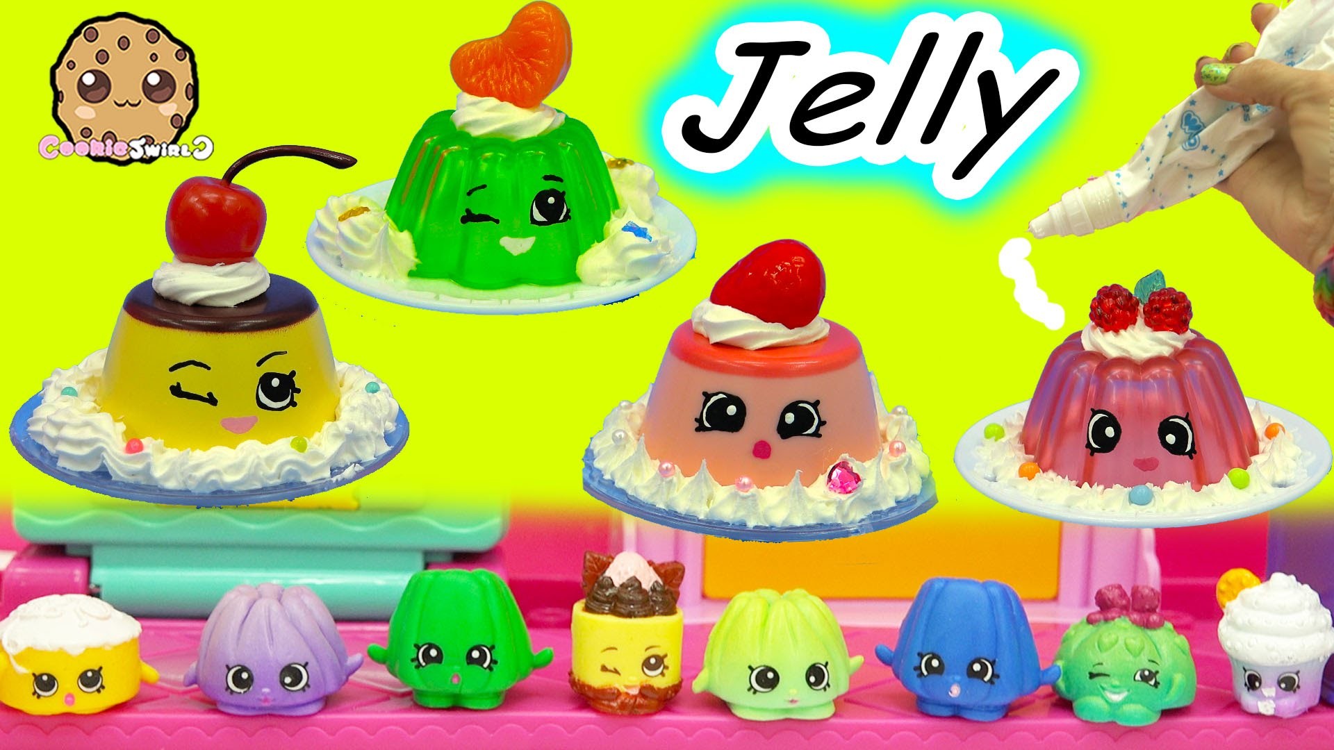 1920x1080 Whipple Cream Jelly Pudding Shopkins Season Inspired Easy Do It Yourself  Paint & Craft Video - YouTube