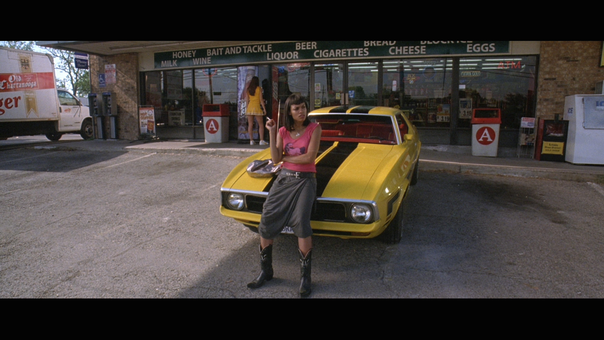 1920x1080 ... Blu Ray Screencaps - Nice car and boots in Death Proof ...