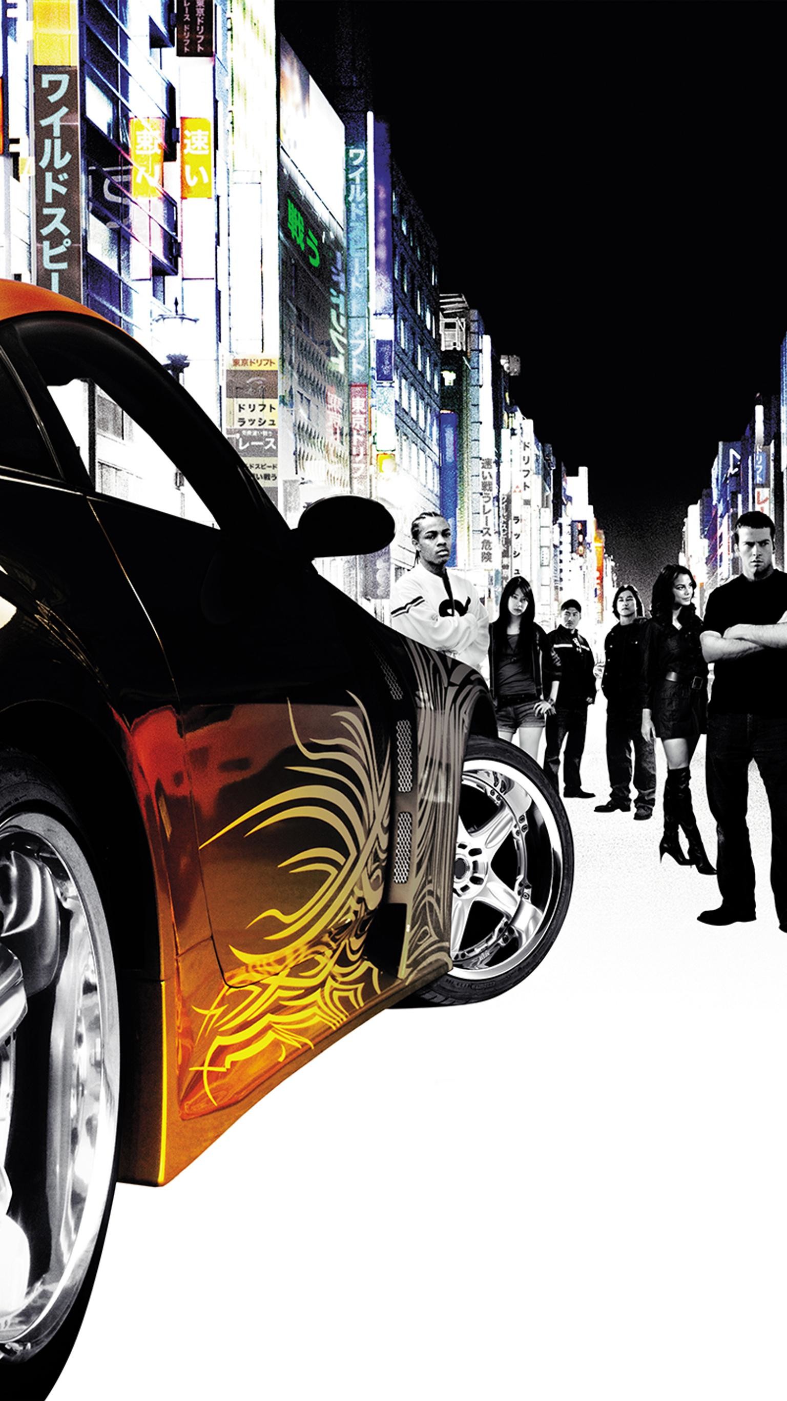 1536x2732 Wallpaper for "The Fast and the Furious: Tokyo Drift" ...