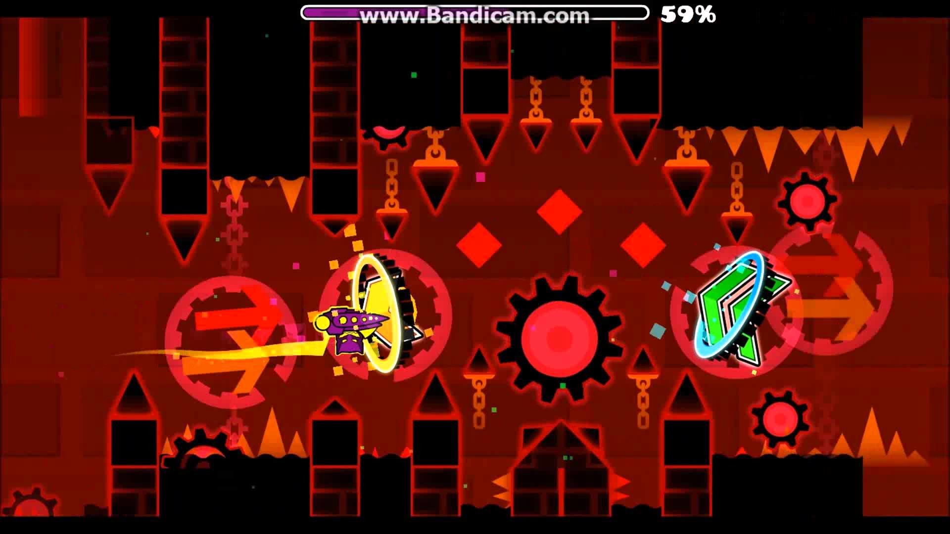 1920x1080 Geometry Dash - Another Cataclysm by Findexi (Medium Demon)