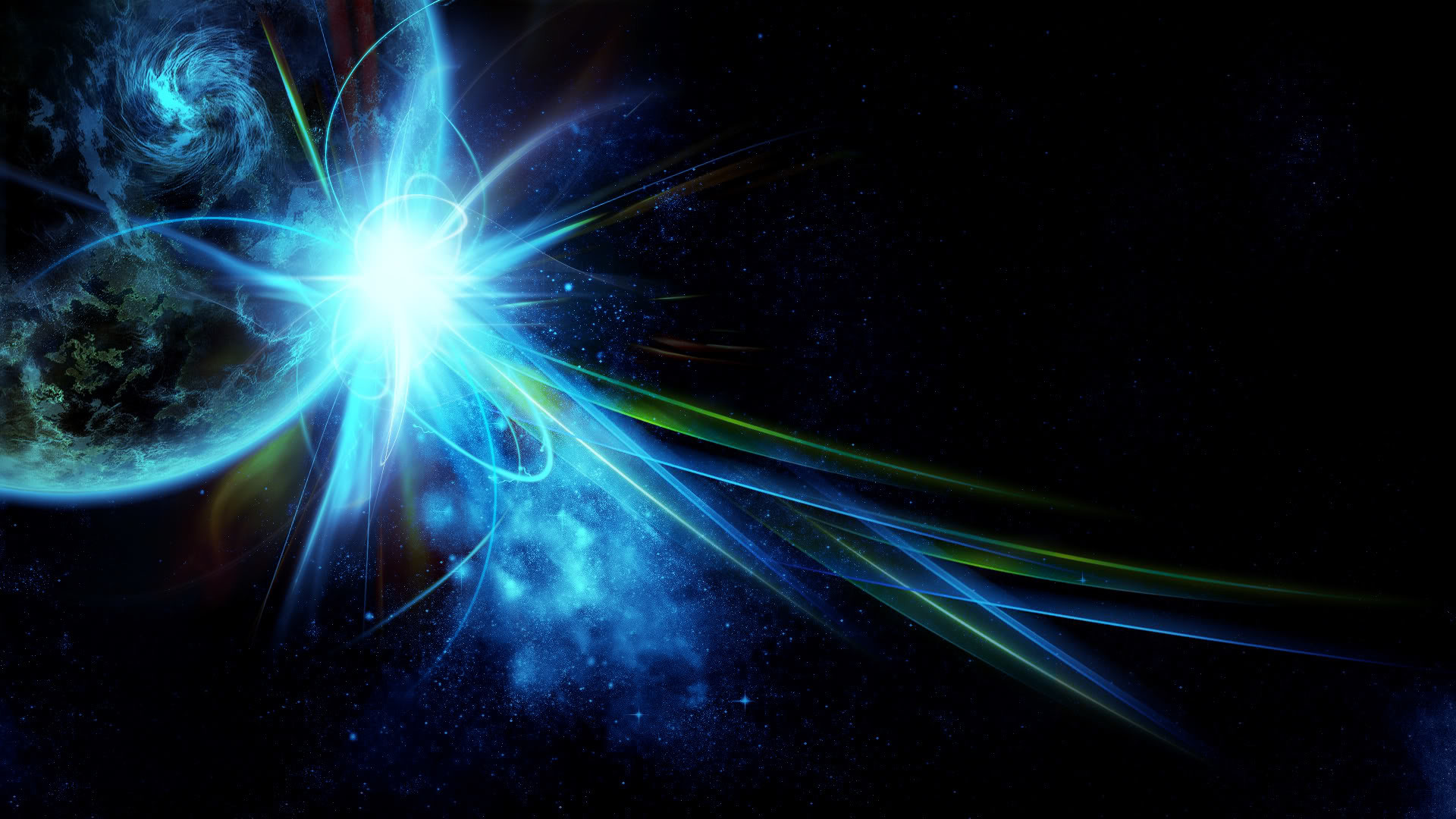 1920x1080 Quantum Space wallpaper for your