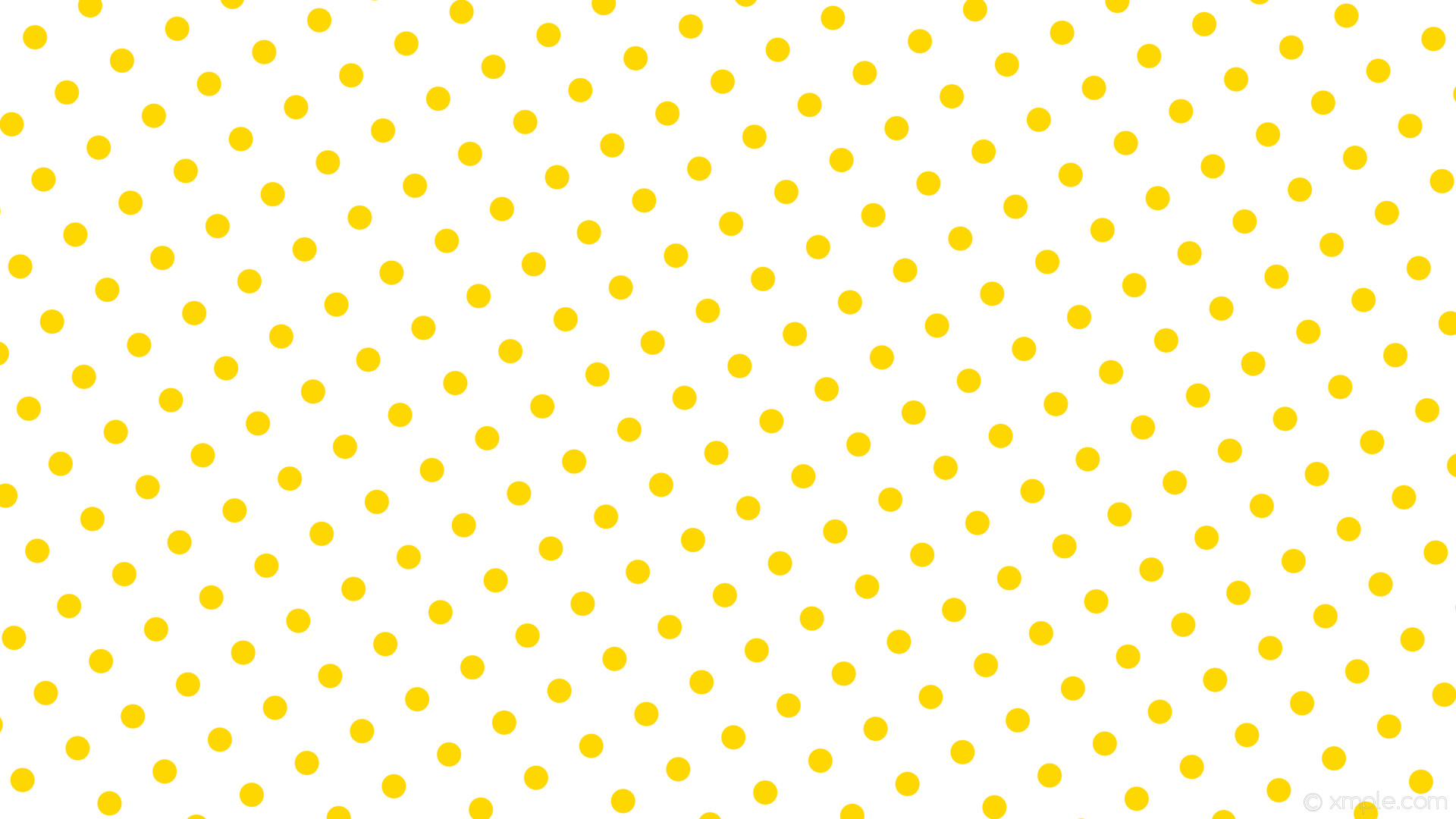 1920x1080 wallpaper white polka dots yellow spots gold #ffffff #ffd700 300Â° 32px 84px