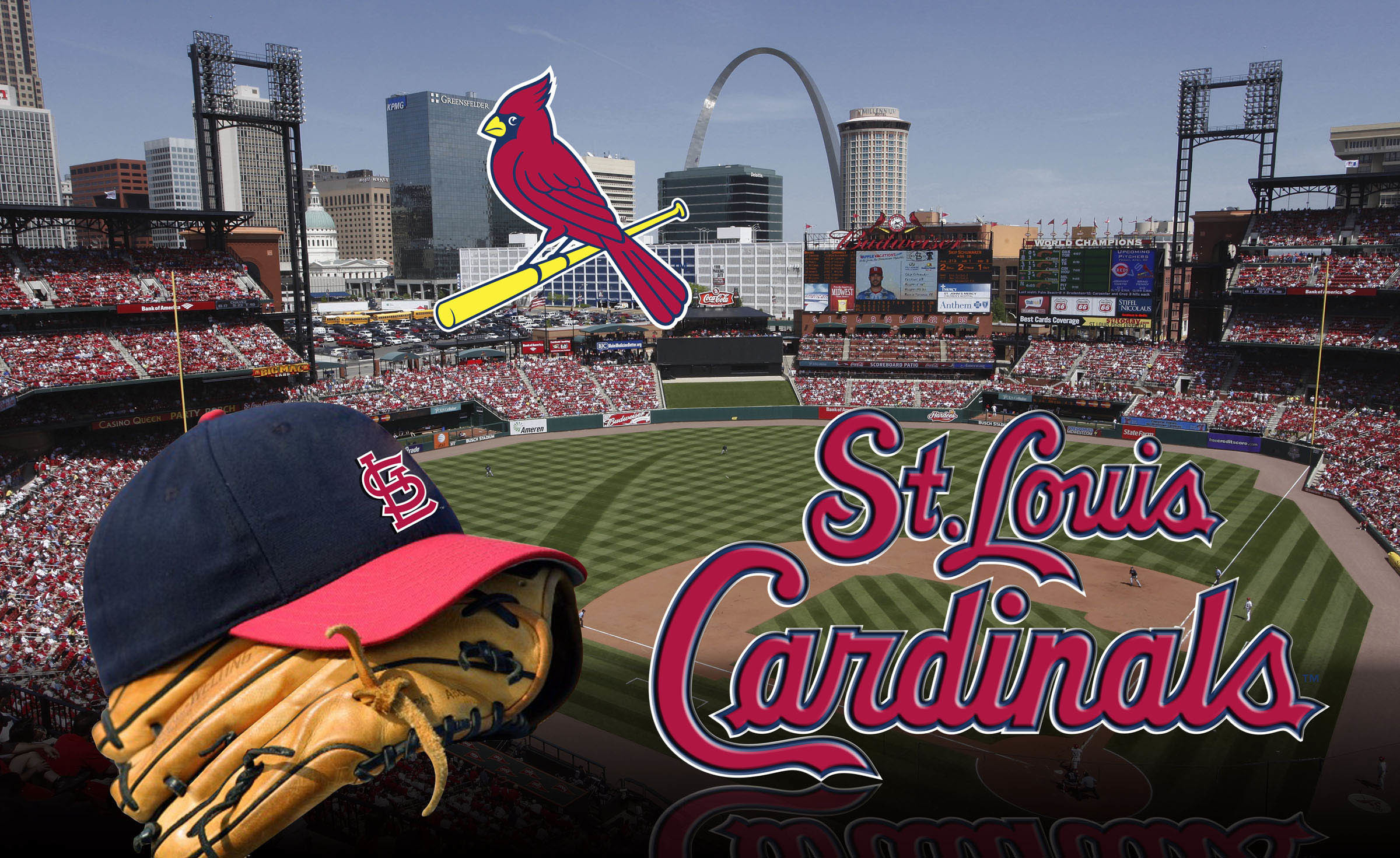 2400x1471 MLB St. Louis Cardinals wallpaper