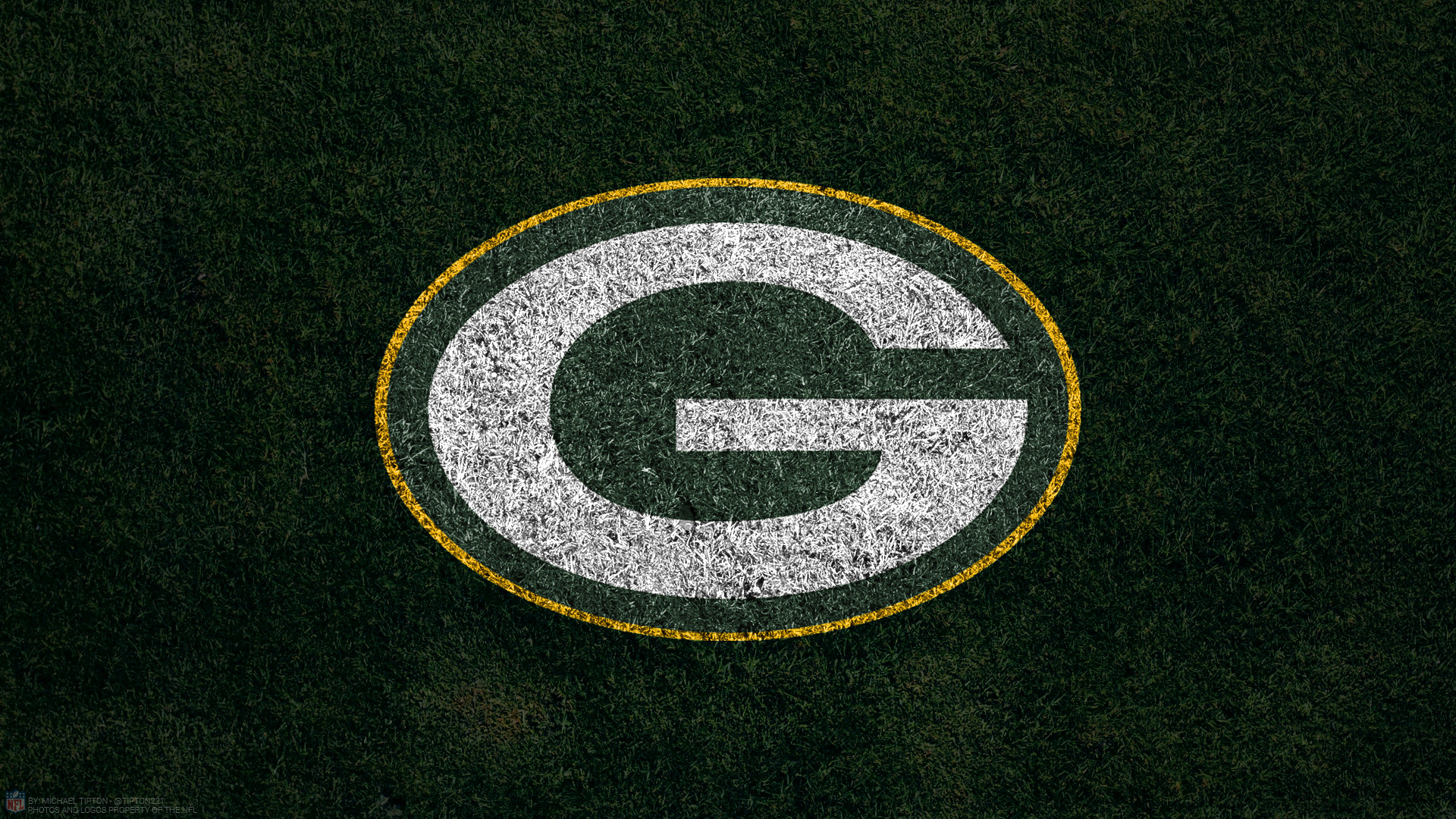 1920x1080 ... Green Bay Packers 2017 turf football logo wallpaper free pc desktop  computer